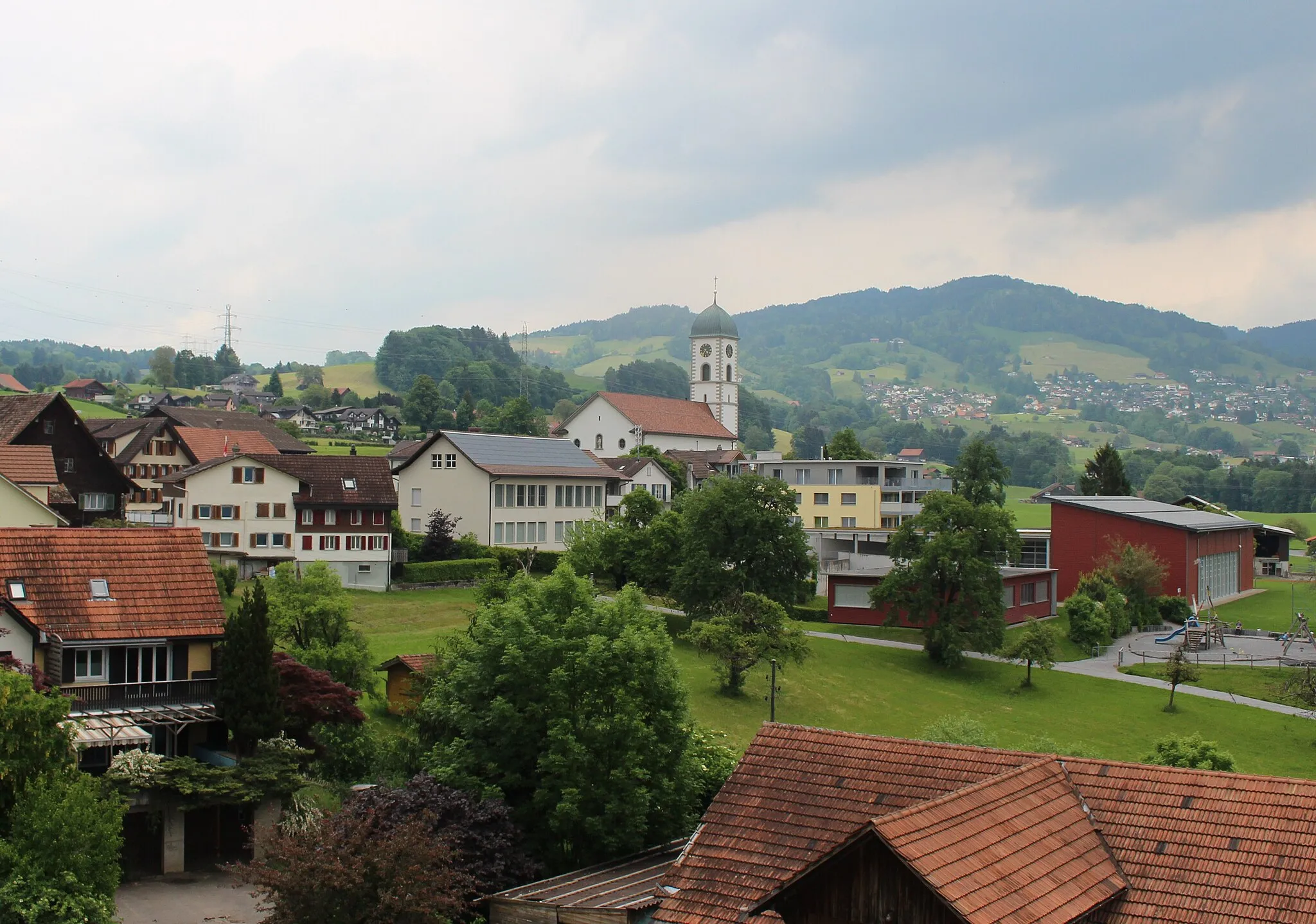 Photo showing: Dorf Ernetschwil