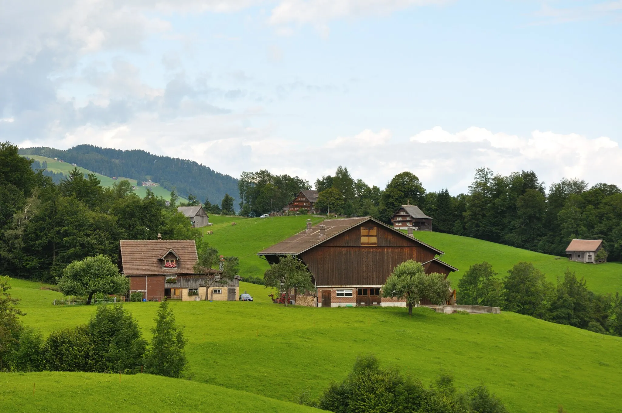 Photo showing: Switzerland, Canton of St. Gallen, hike along the river Thur