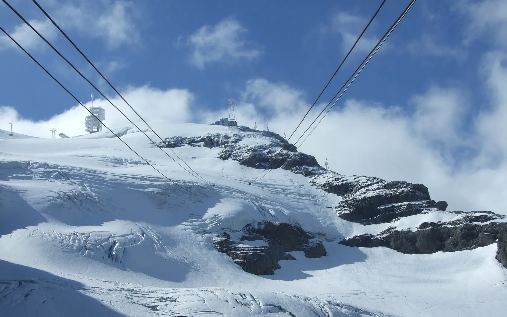 Photo showing: Stand-Klein Titlis cableway (wallpaper)