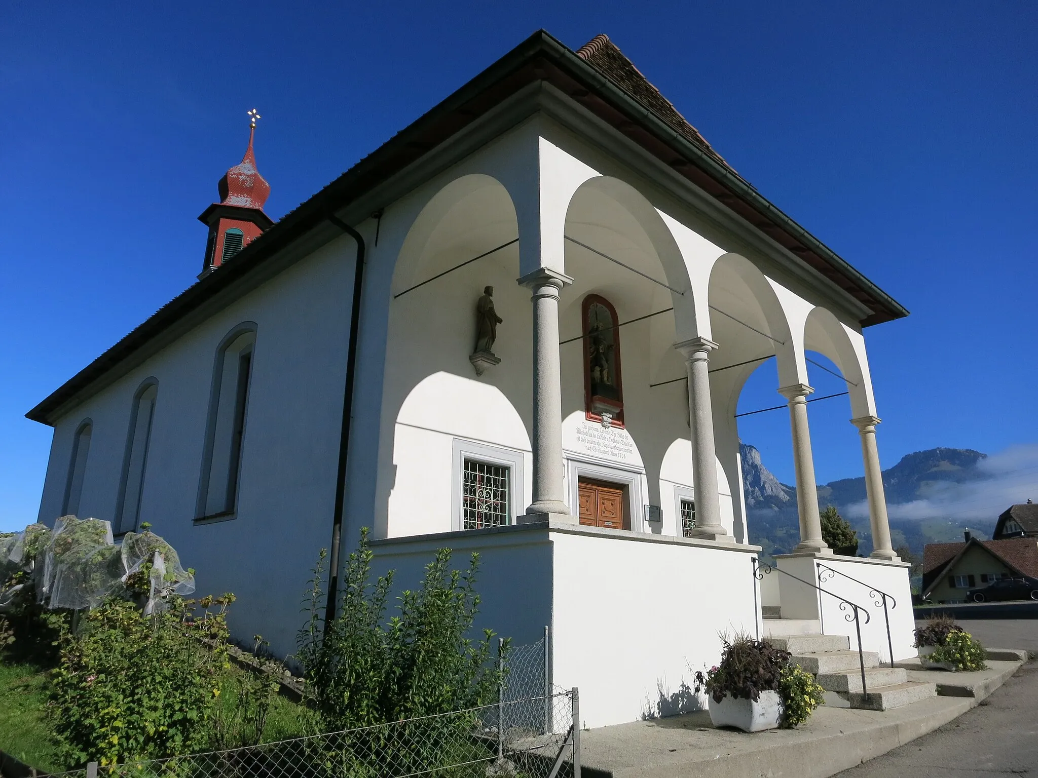 Photo showing: Kapelle Sankt Wendelin, Unterschönenbühl SZ, Schweiz
