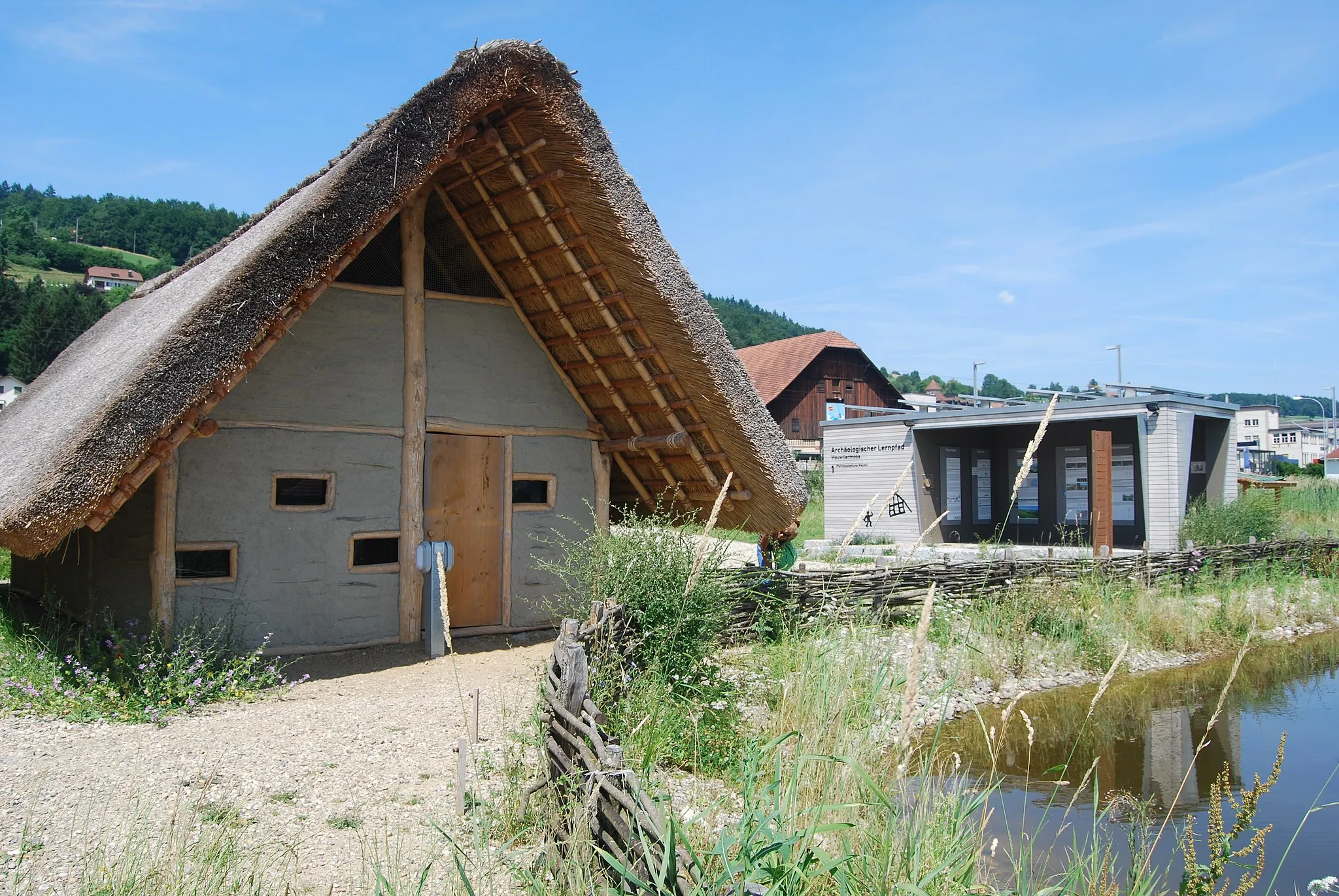 Photo showing: Archaeological learning pad of Wauwil, canton of Luzern, Switzerland