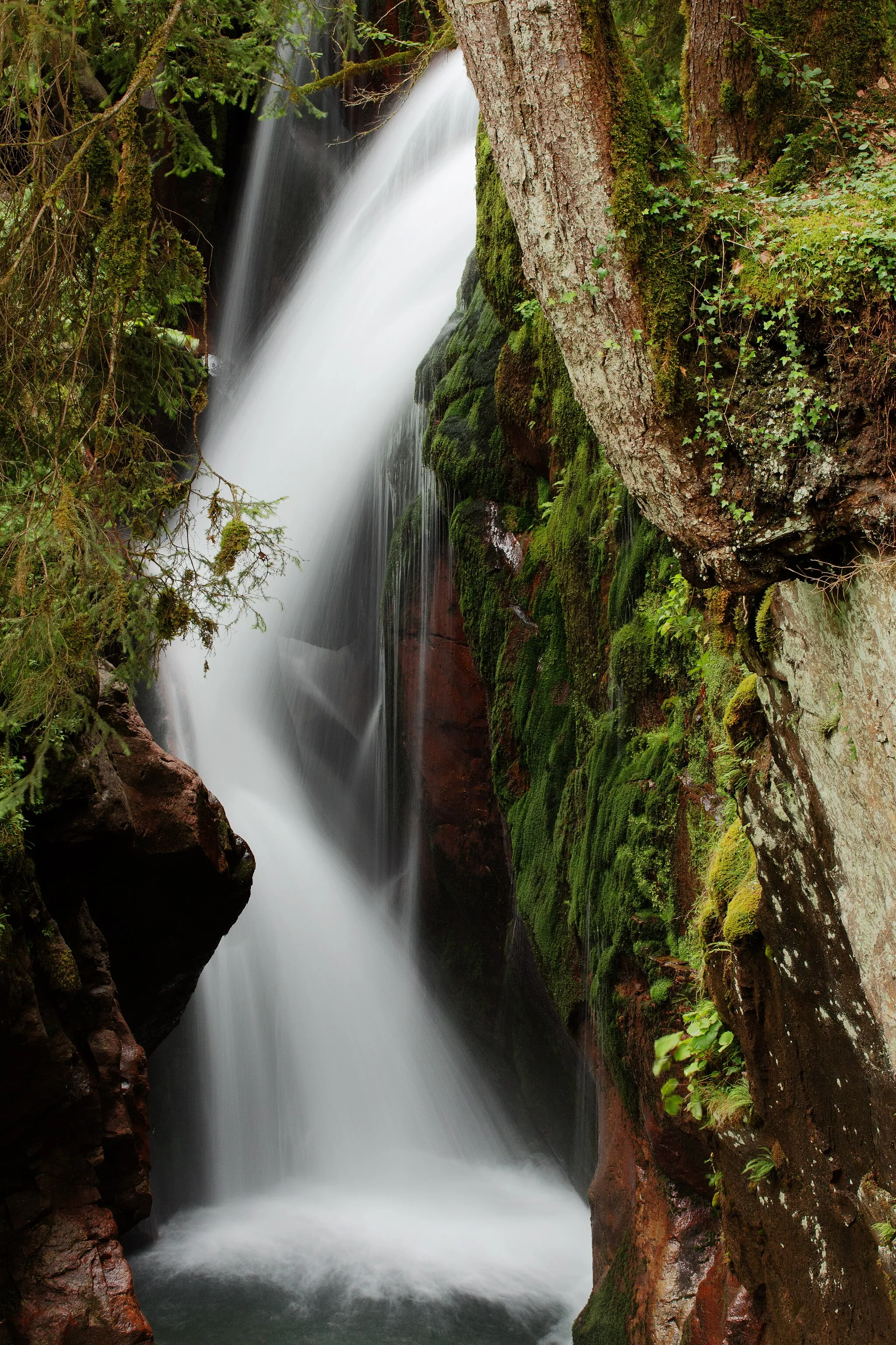 Photo showing: Murgbach Falls