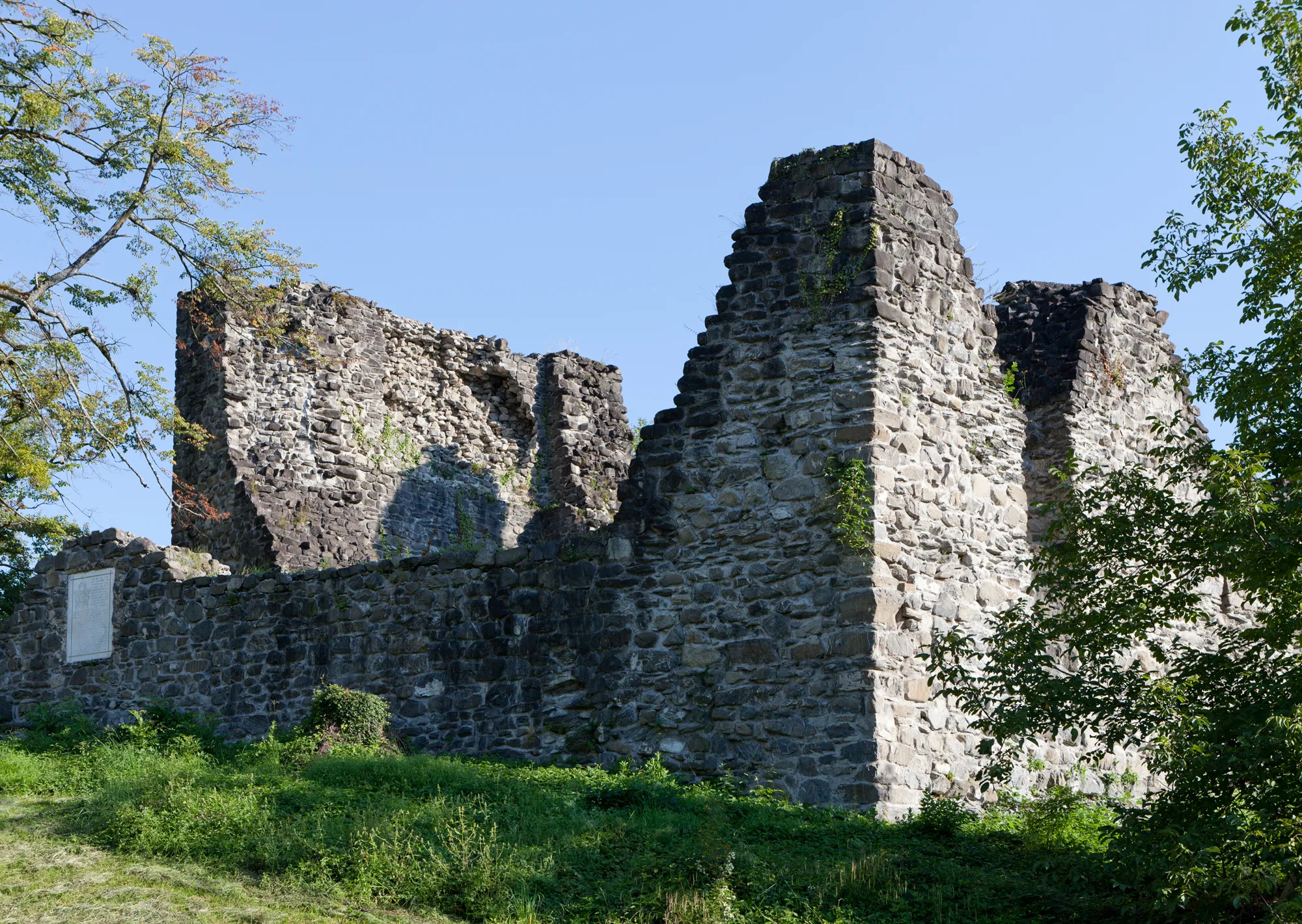 Photo showing: Ruine der Burg der Freiherren von Attinghausen
