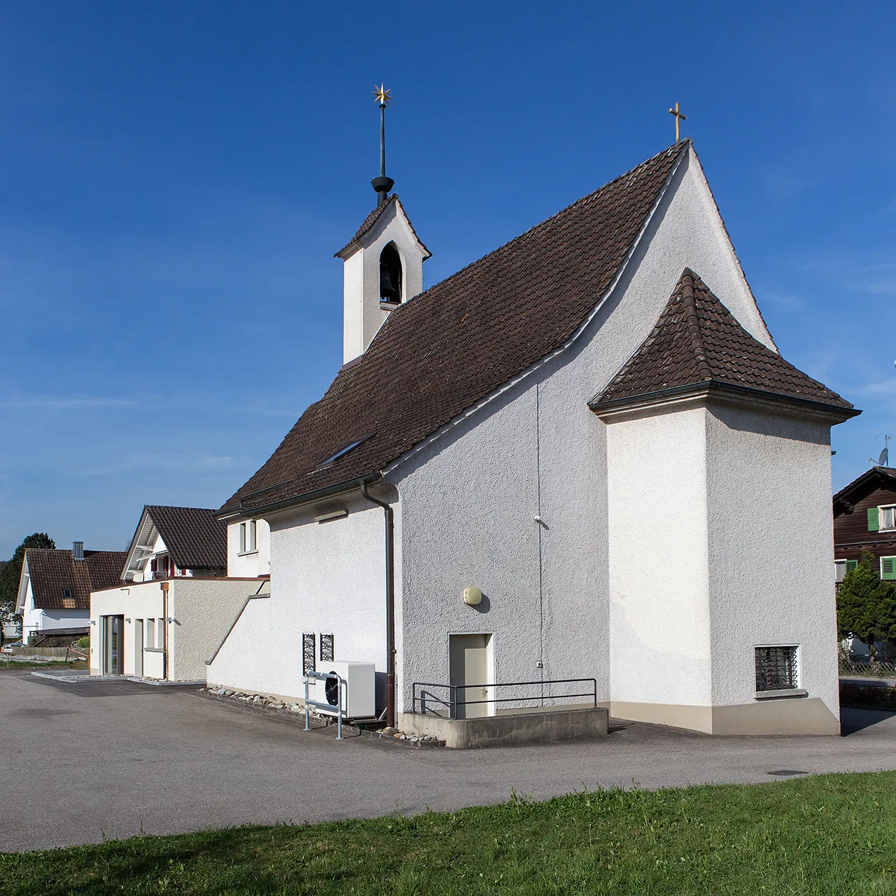 Photo showing: Reformierte Kirche von Dagmersellen (LU)