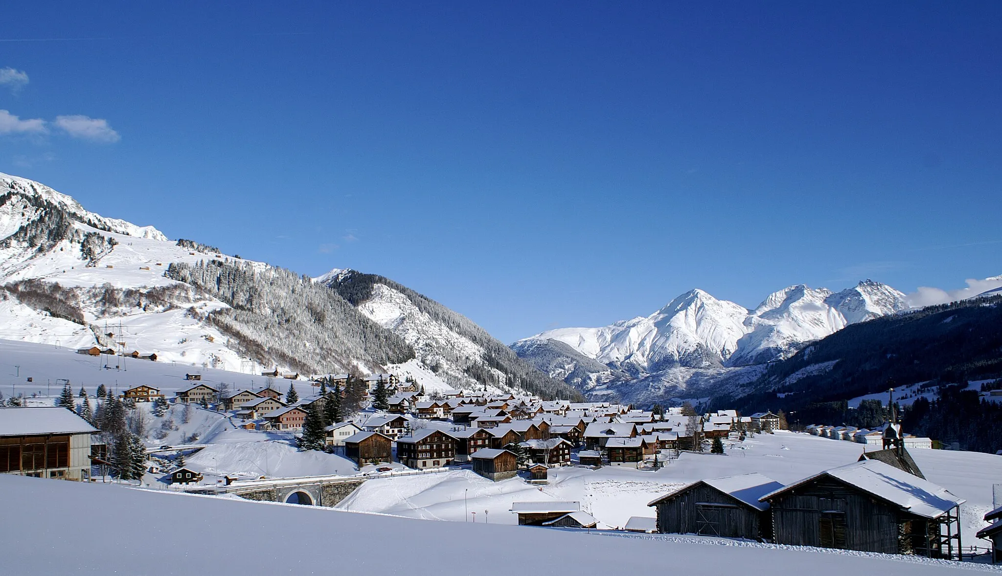 Photo showing: Rueras, Graubünden