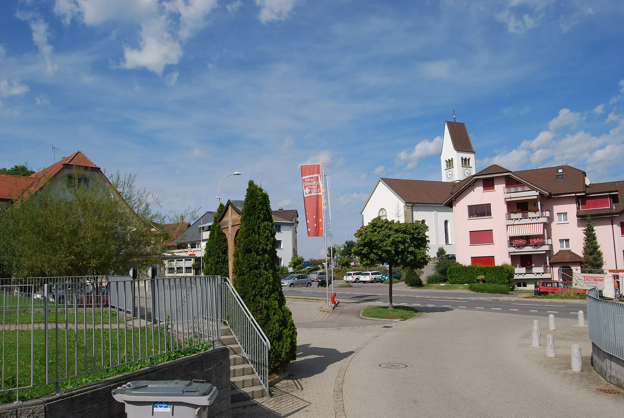 Photo showing: Church of Römerswil, canton of Lucerne, Switzerland