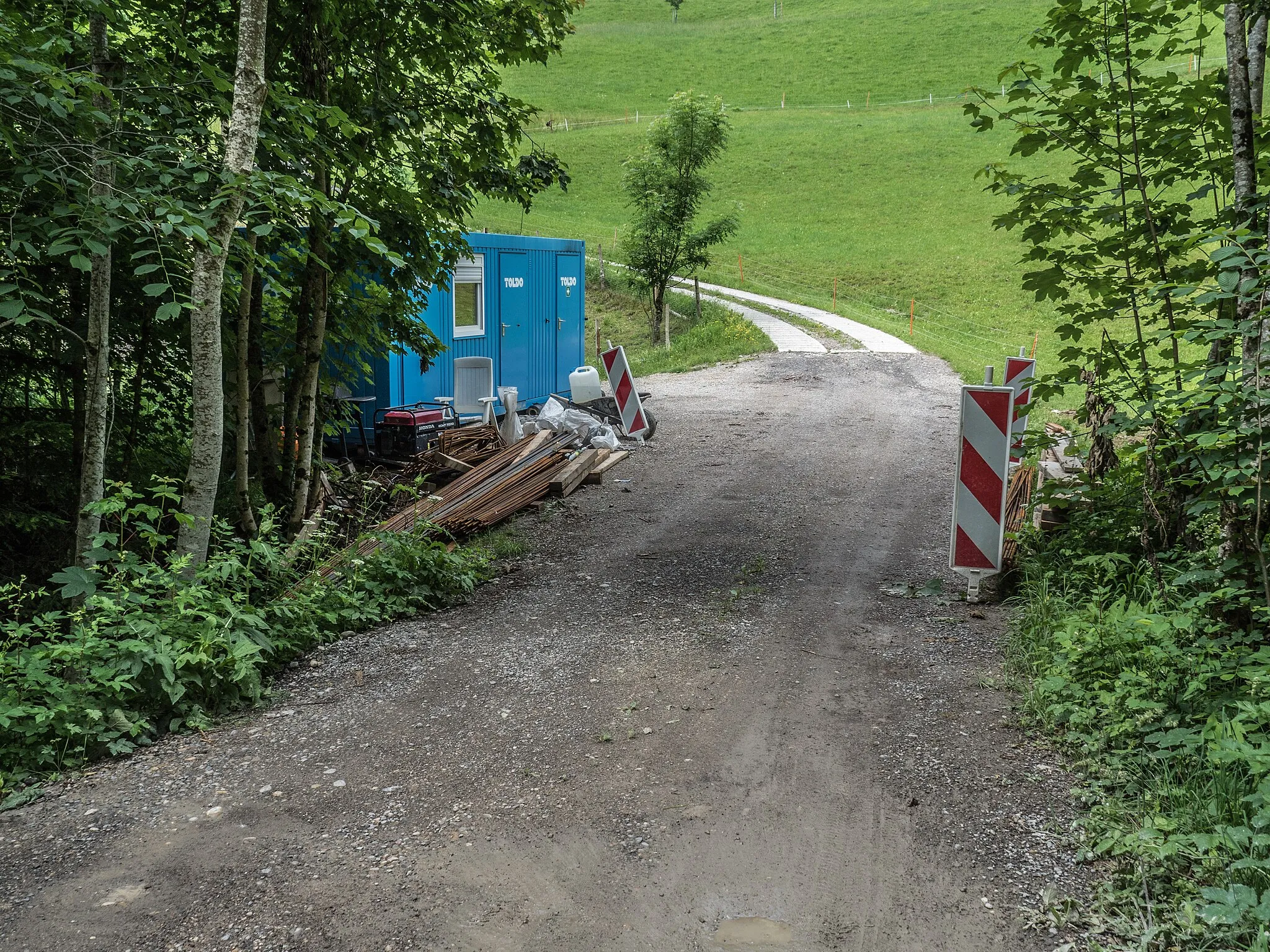 Photo showing: Bruederwald Road Bridge over the Murg River, Gähwil - Mühlrüti, Canton St. Gallen, Switzerland