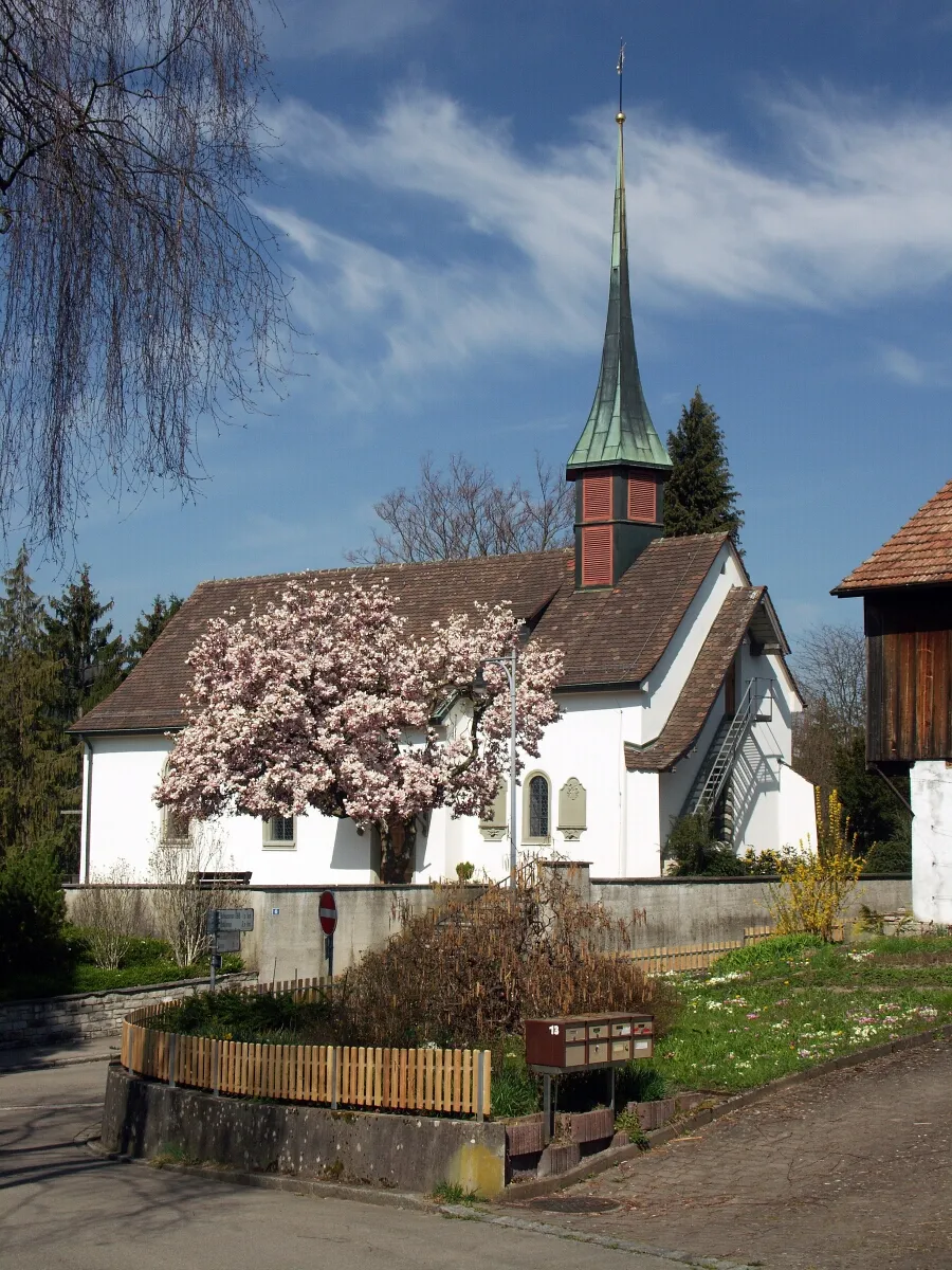 Photo showing: Reformed Church of Urdorf (ZH), Switzerland