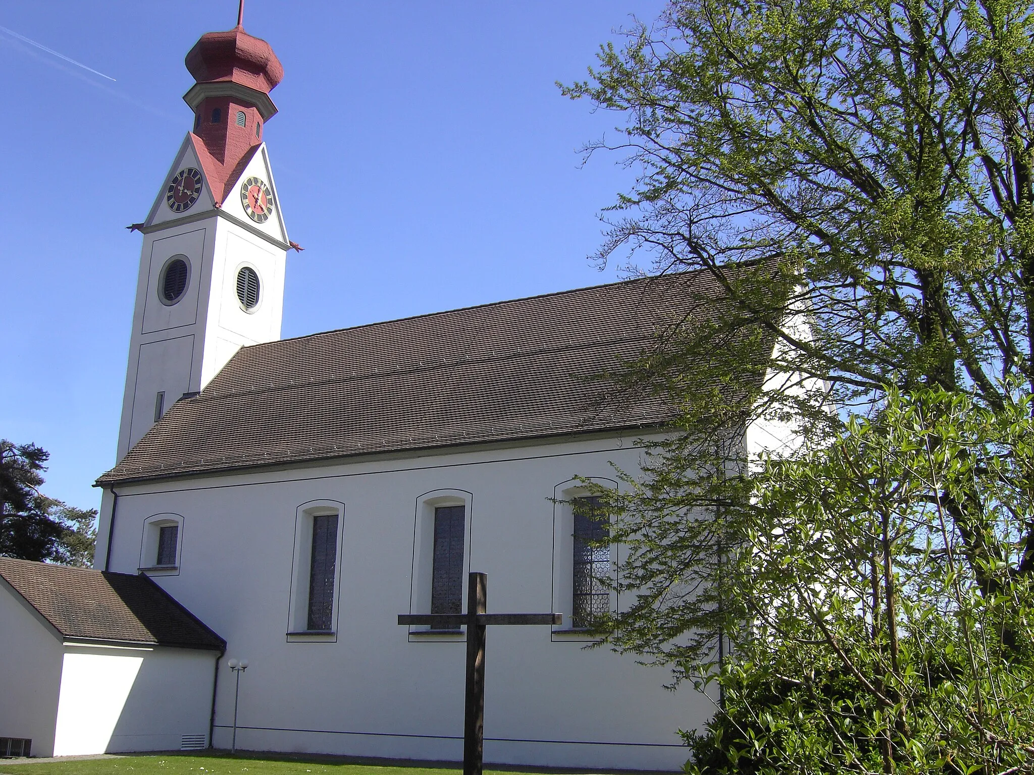 Photo showing: Rom.-Cath. Church of Niederwil AG, Switzerland