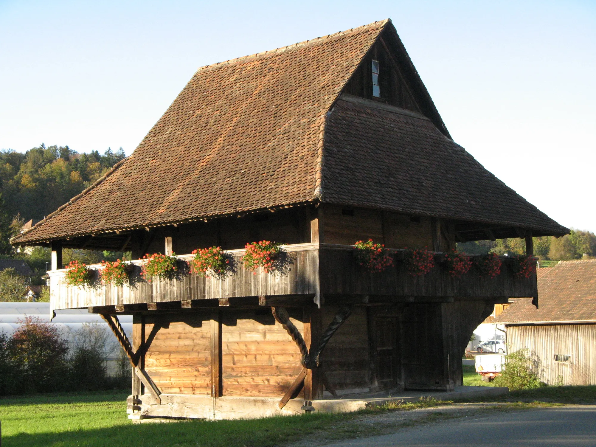 Photo showing: Pfrundspeicher in Ammerswil