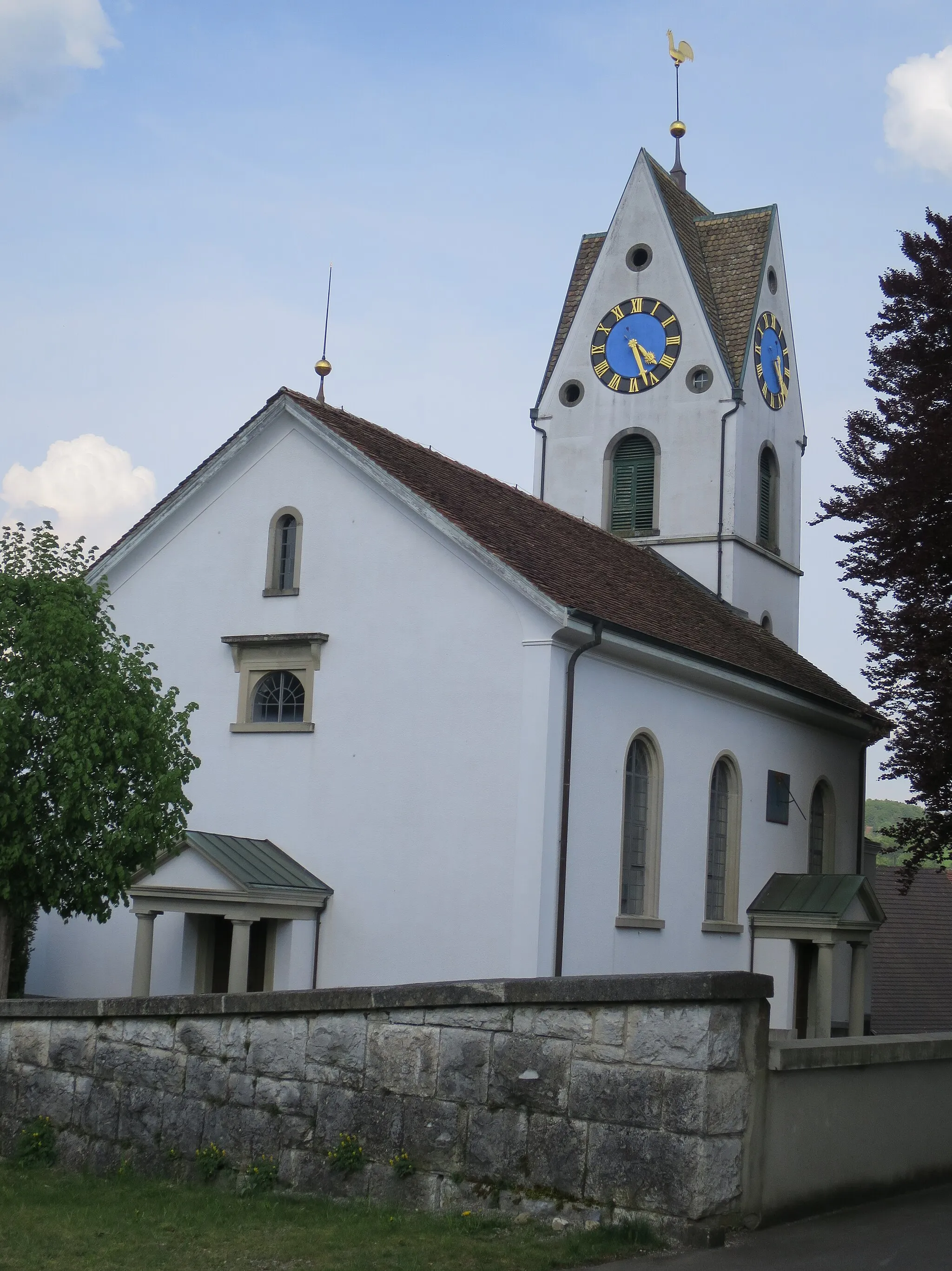 Photo showing: Ansicht der reformierten Kirche
