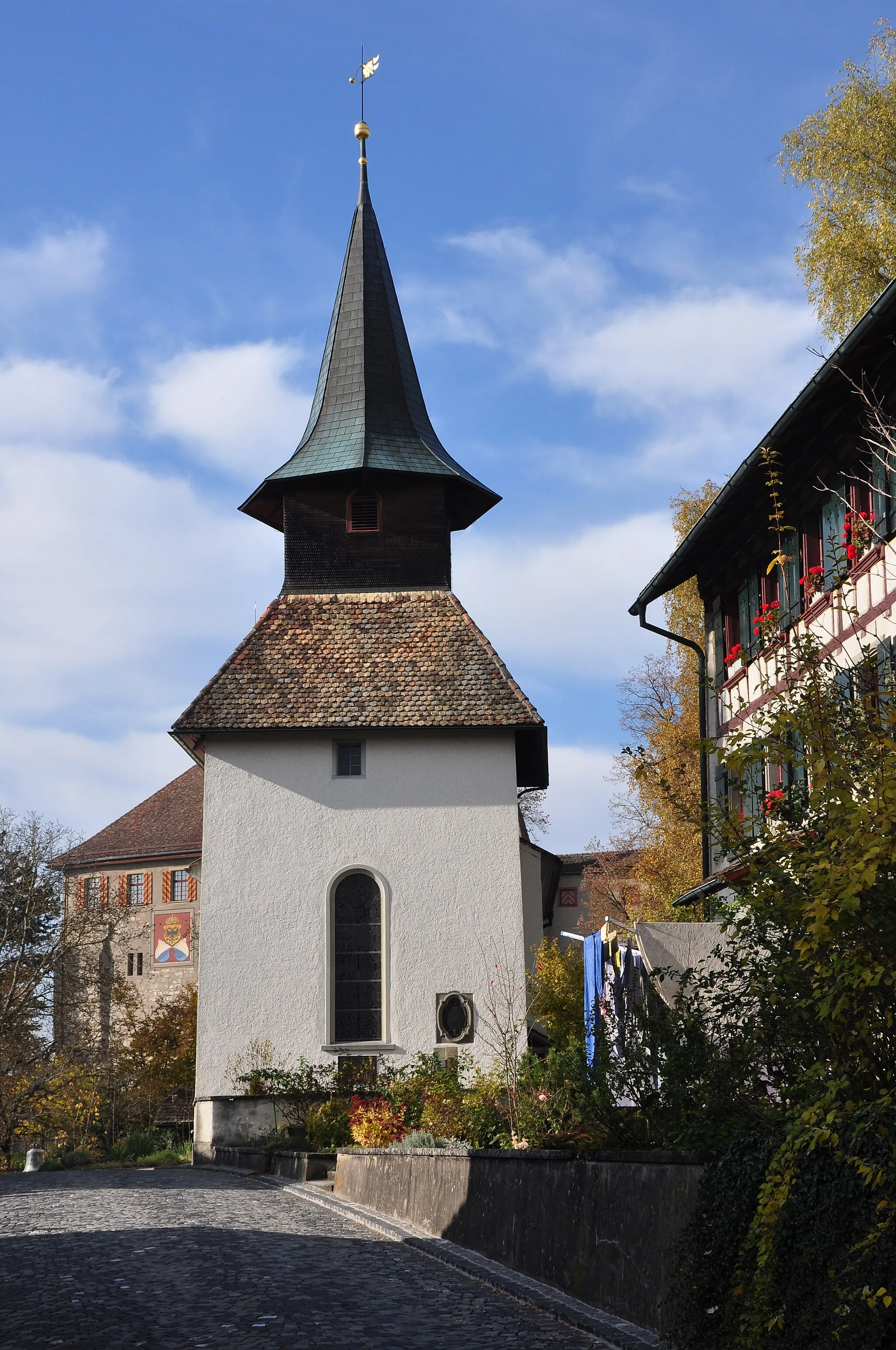 Photo showing: Kirche in Kyburg (Switzerland)