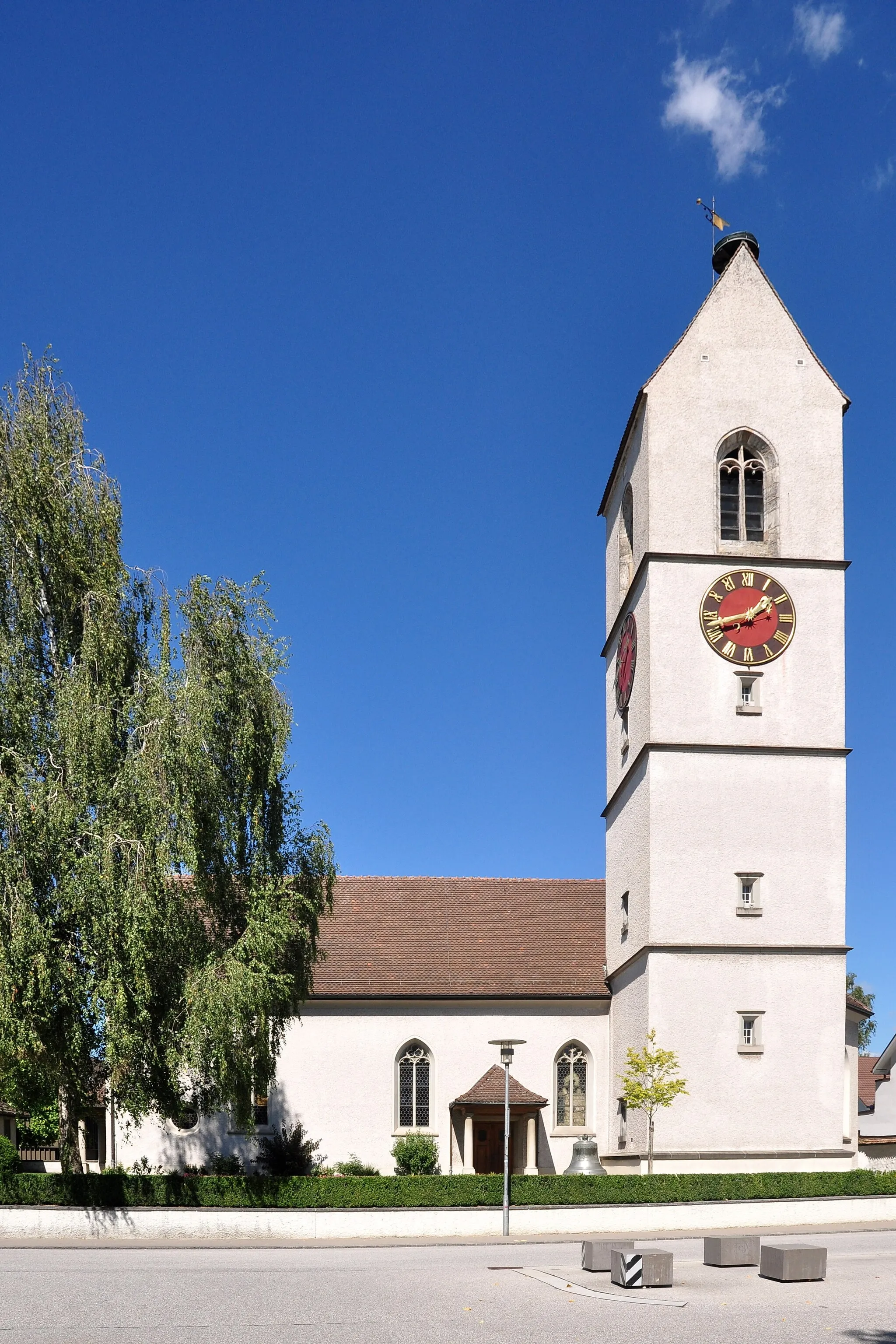 Photo showing: Reformierte Kirche, Dorfstrasse in Wiesendangen (Switzerland)