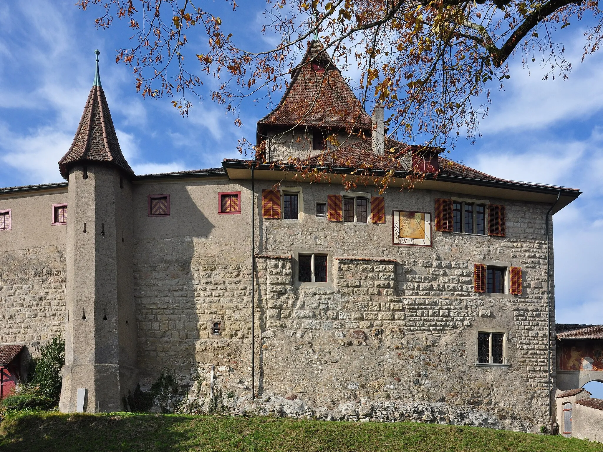 Photo showing: Schloss Kyburg in Kyburg (Switzerland)