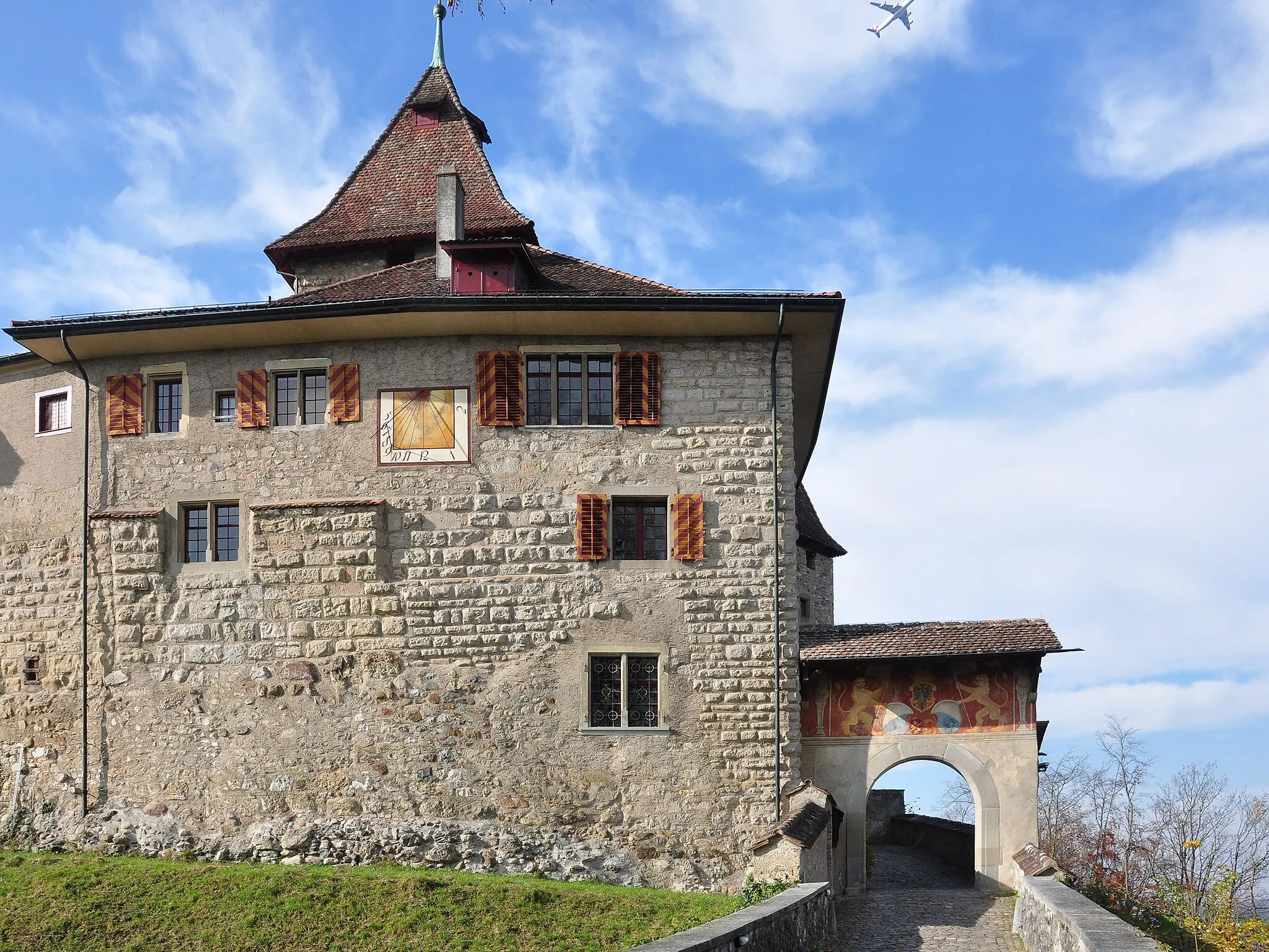 Photo showing: Schloss Kyburg in Kyburg (Switzerland)