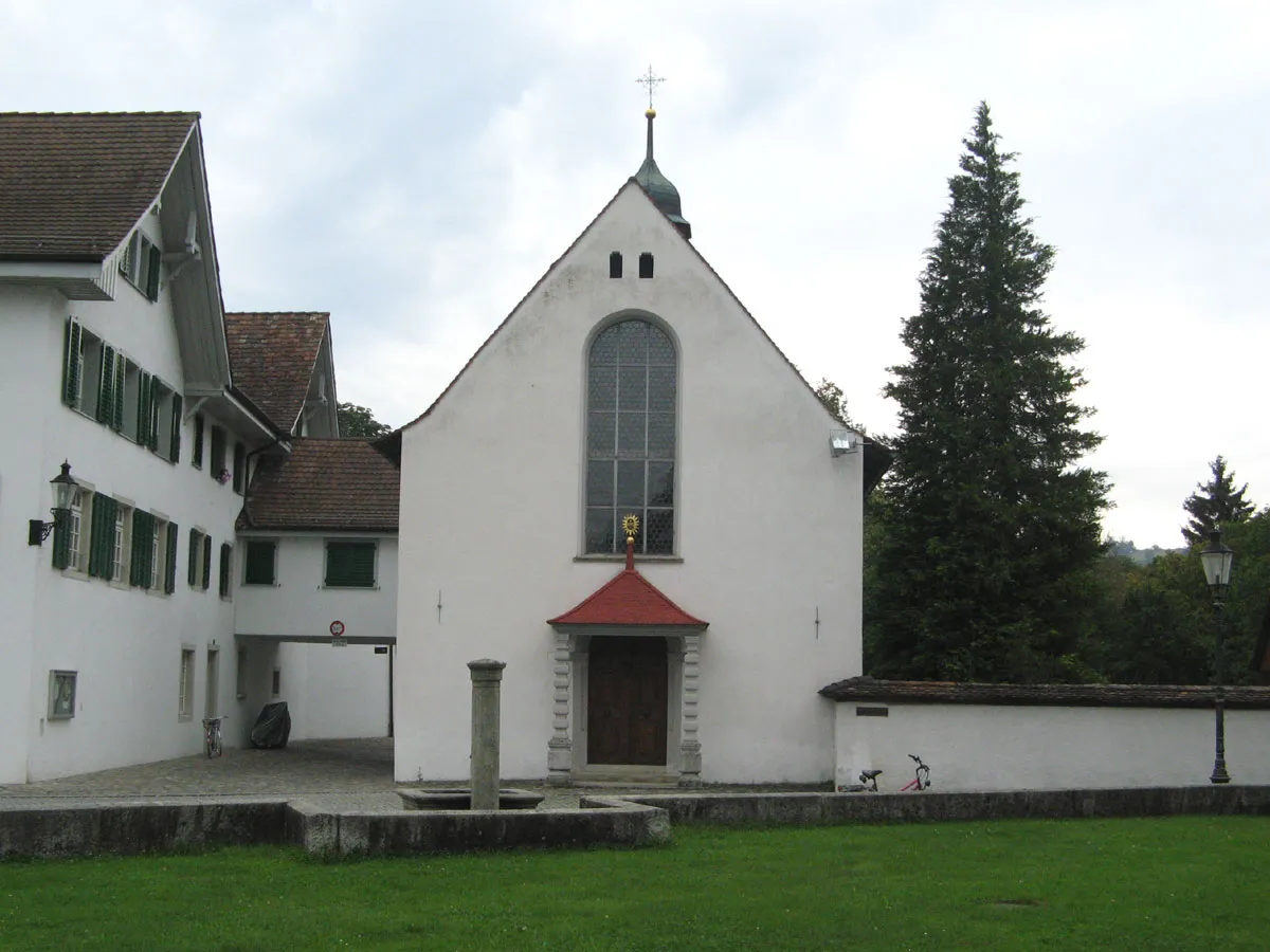 Photo showing: Klarakapelle neben der Stadtkirche Bremgarten