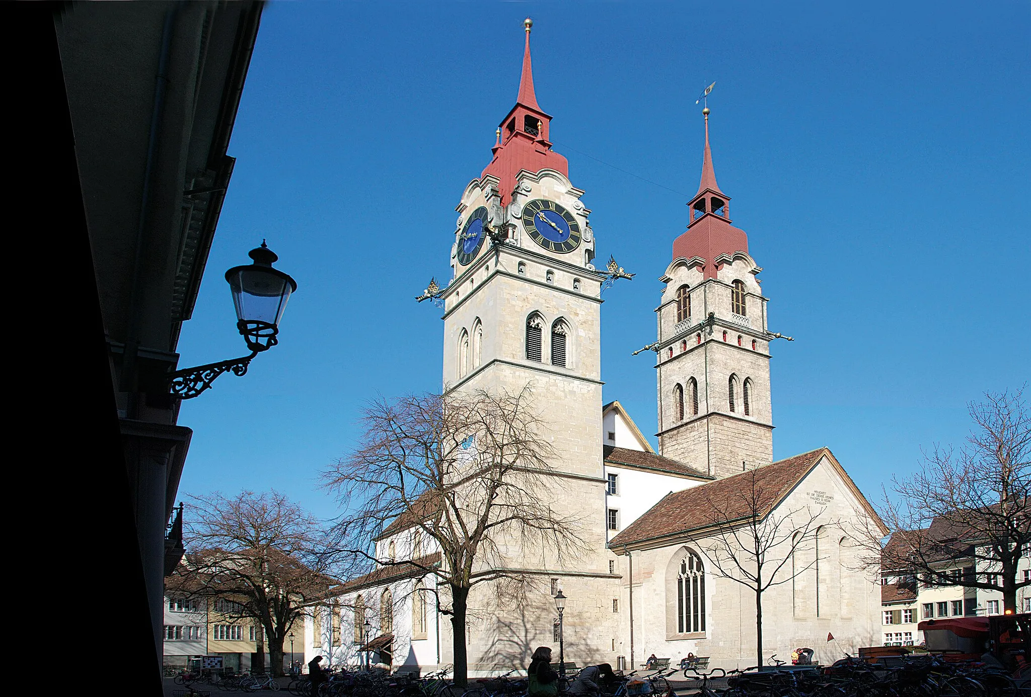 Photo showing: Kirchenplatz Winterthur