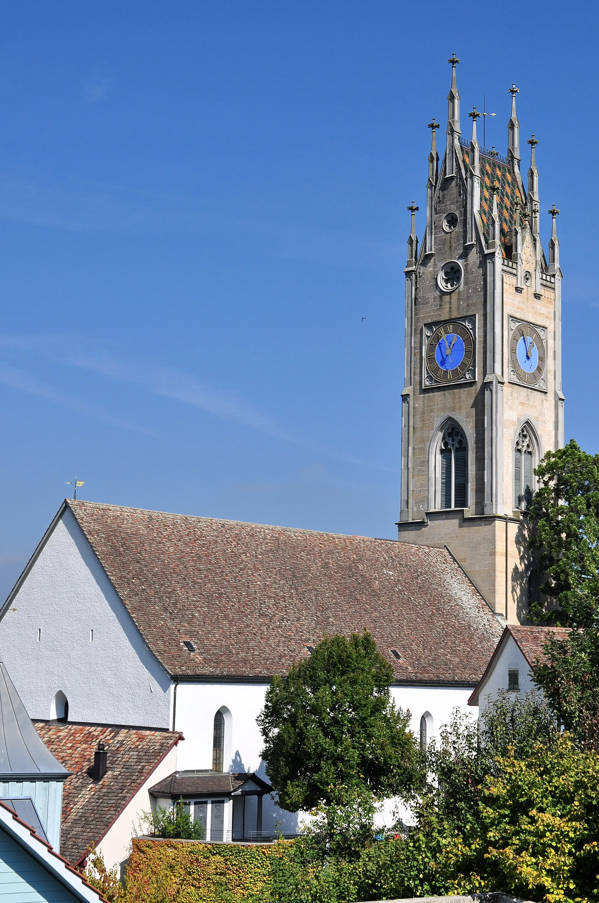 Photo showing: Reformierte Kirche in Andelfingen (Switzerland)