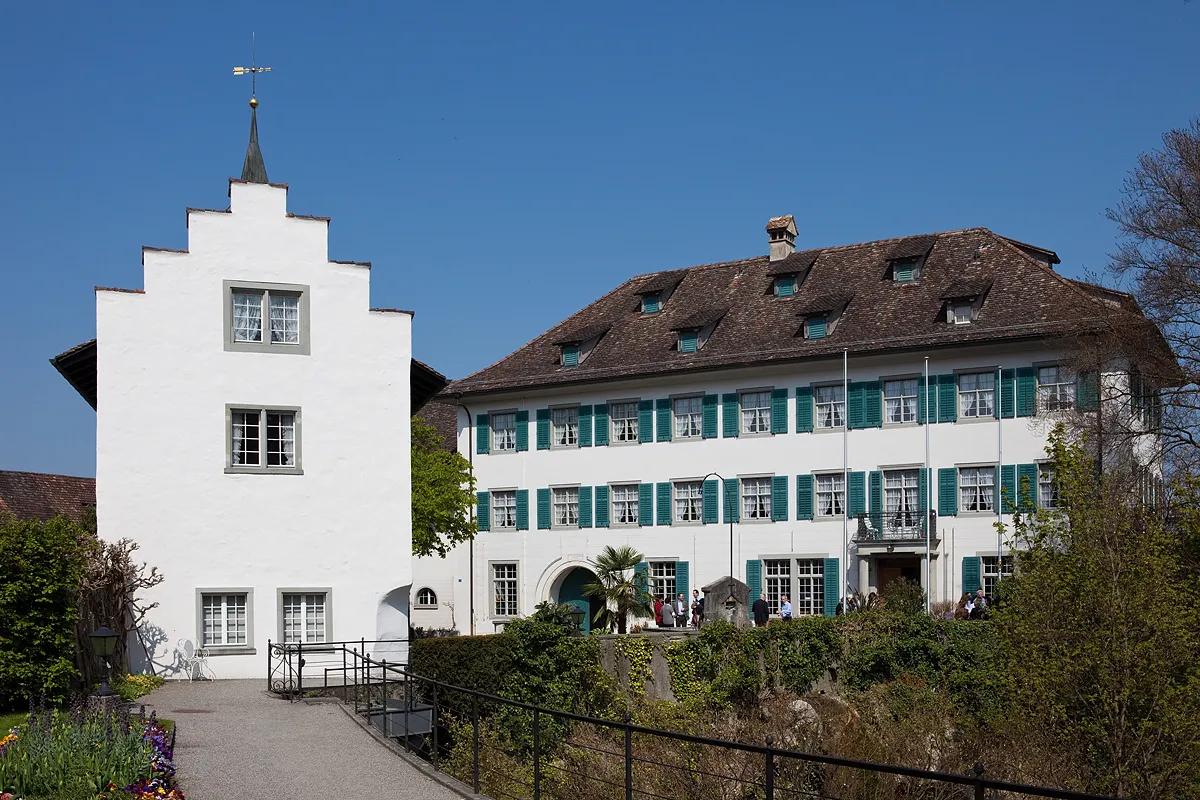 Photo showing: Schloss Andelfingen und Pförtnerhaus