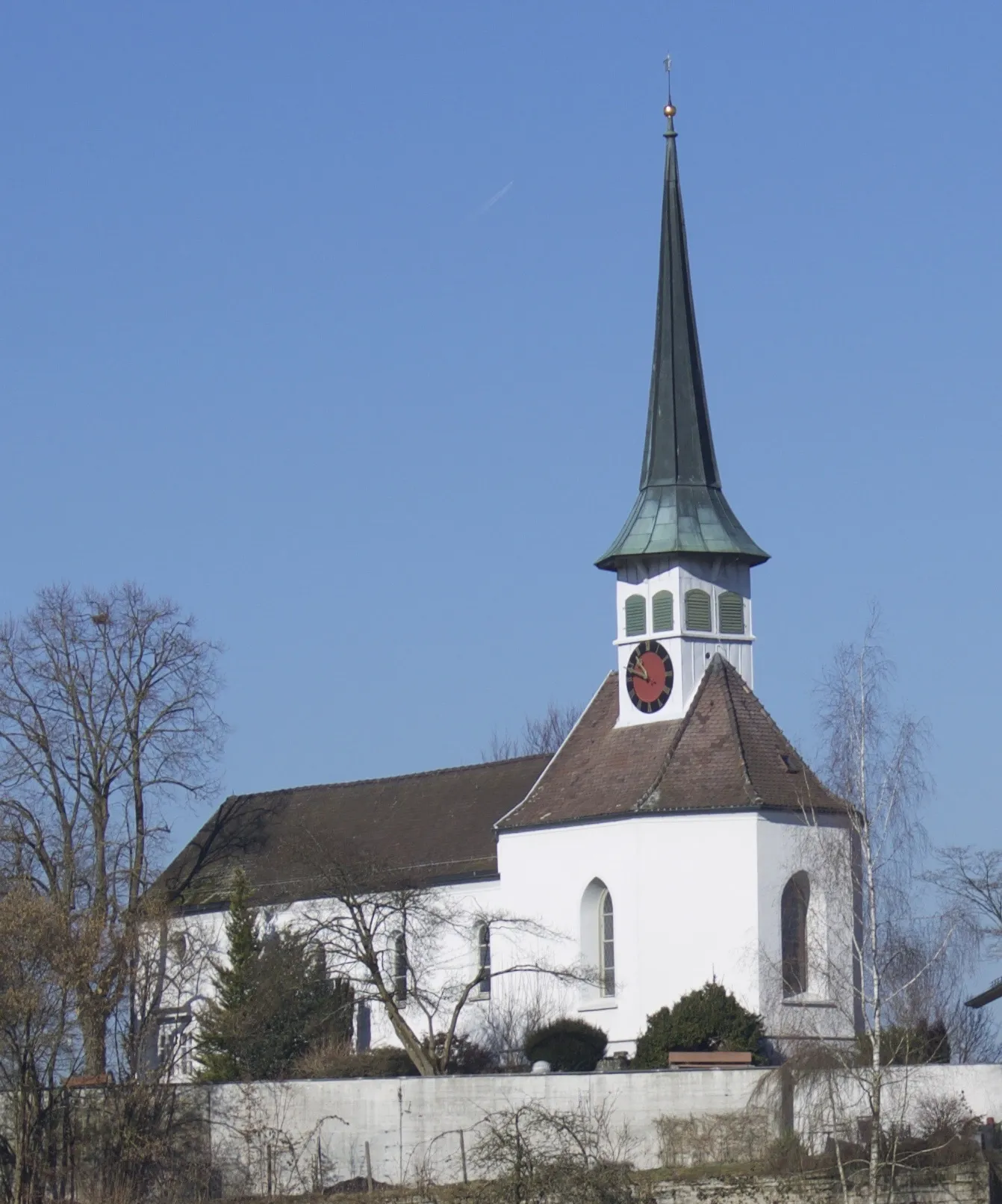 Photo showing: Die reformierte Kirche in Seuzach