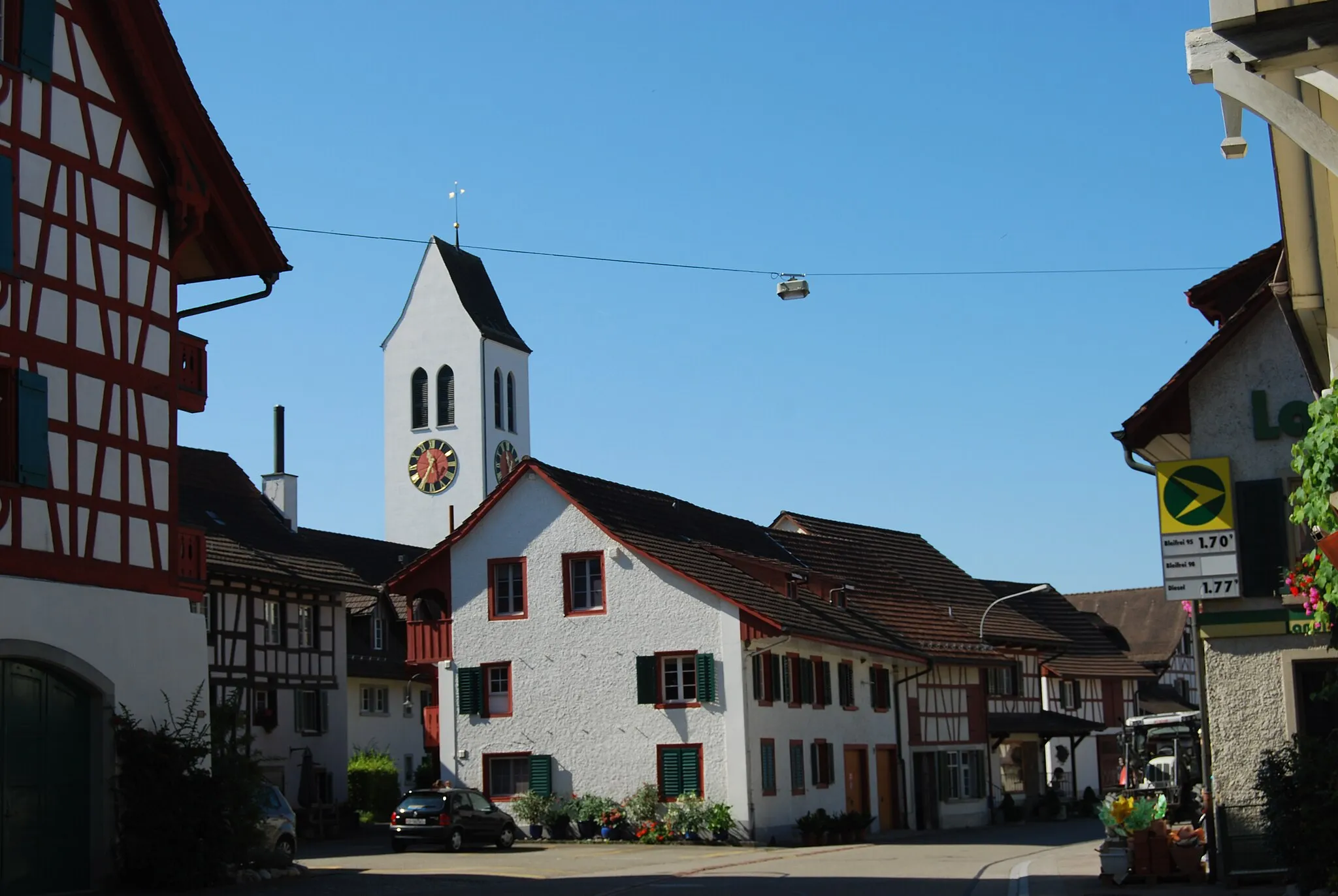 Photo showing: Ossingen, canton of Zürich, Switzerland