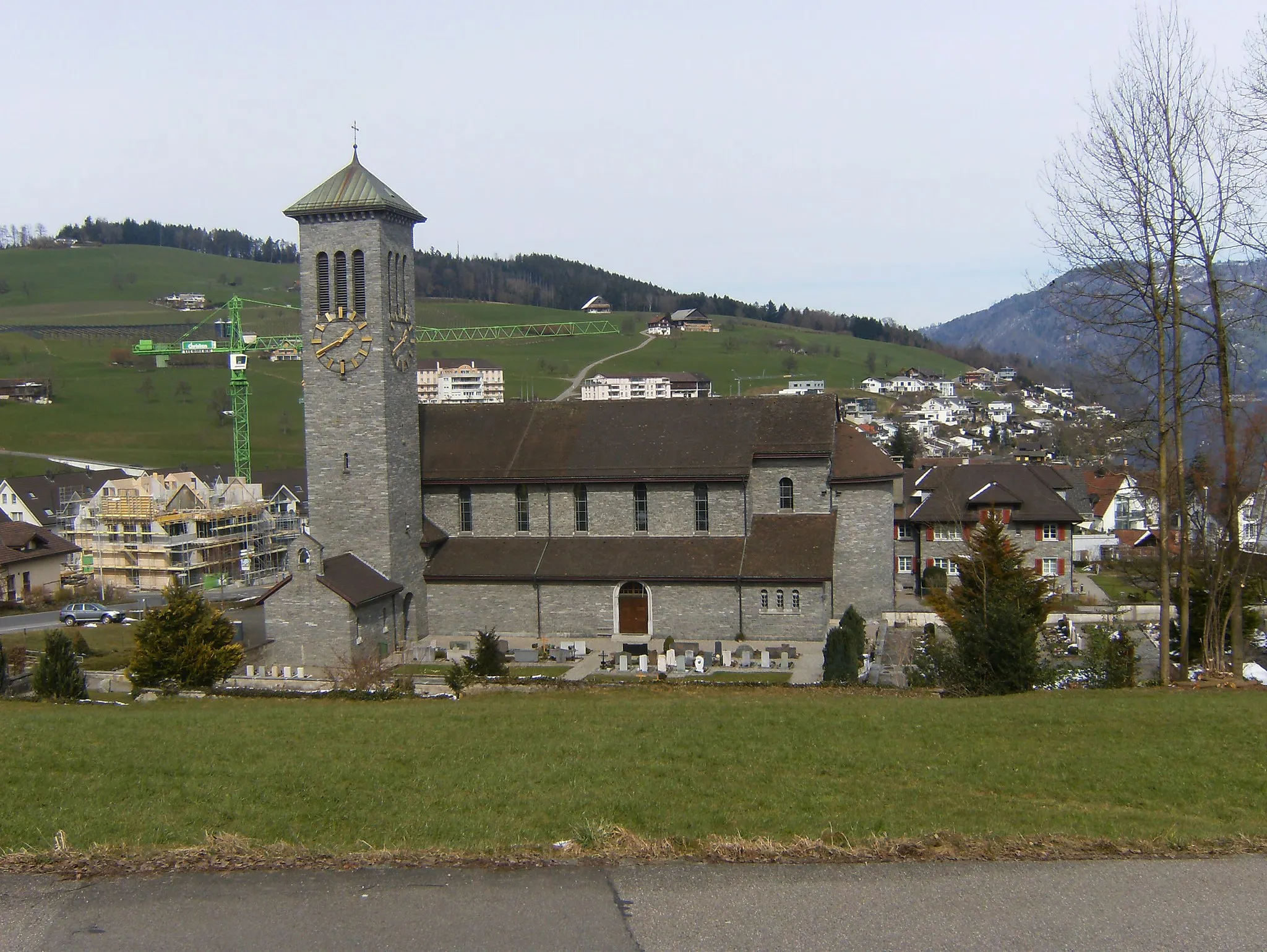 Photo showing: Church in Immensee SZ