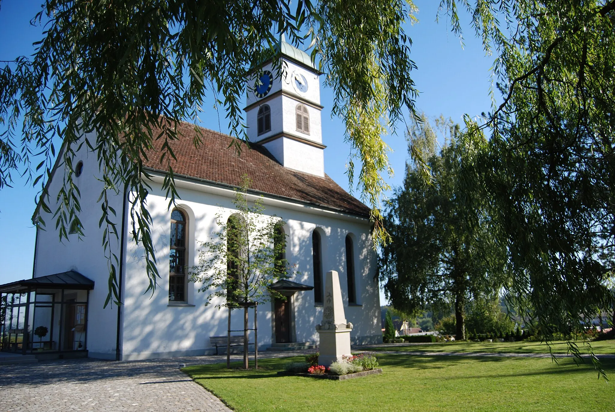 Photo showing: Church of Henggart, canton of Zürich, Switzerland