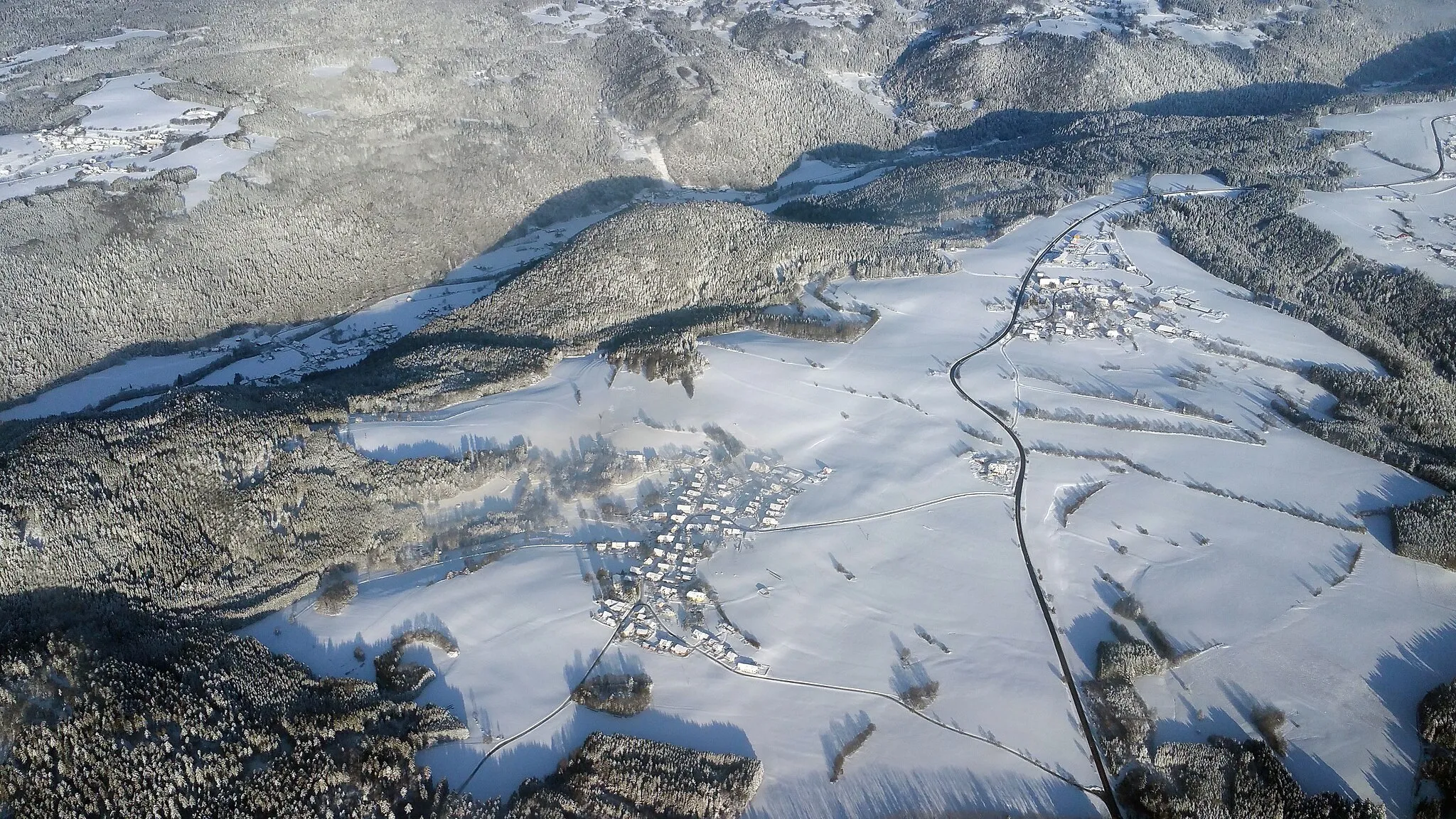 Photo showing: Germany, approach into ZRH across the Black Forest