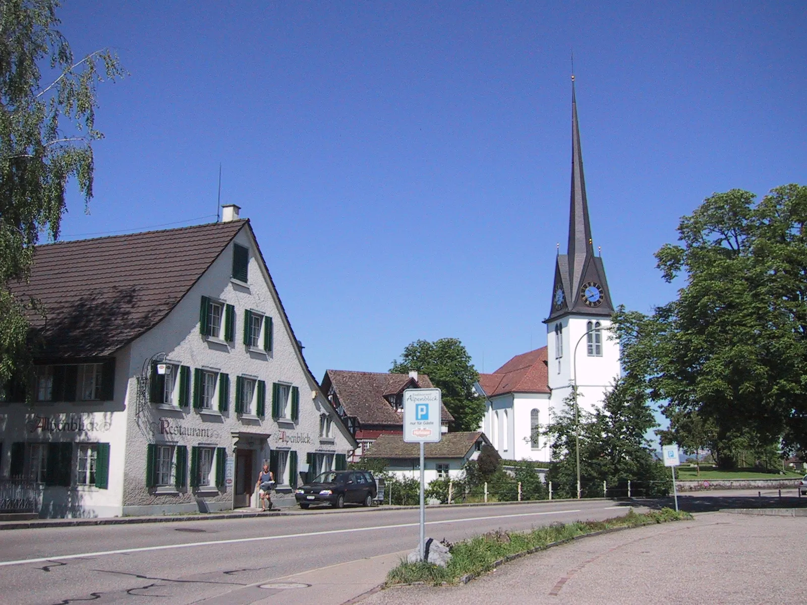 Photo showing: Kirche von Gossau ZH