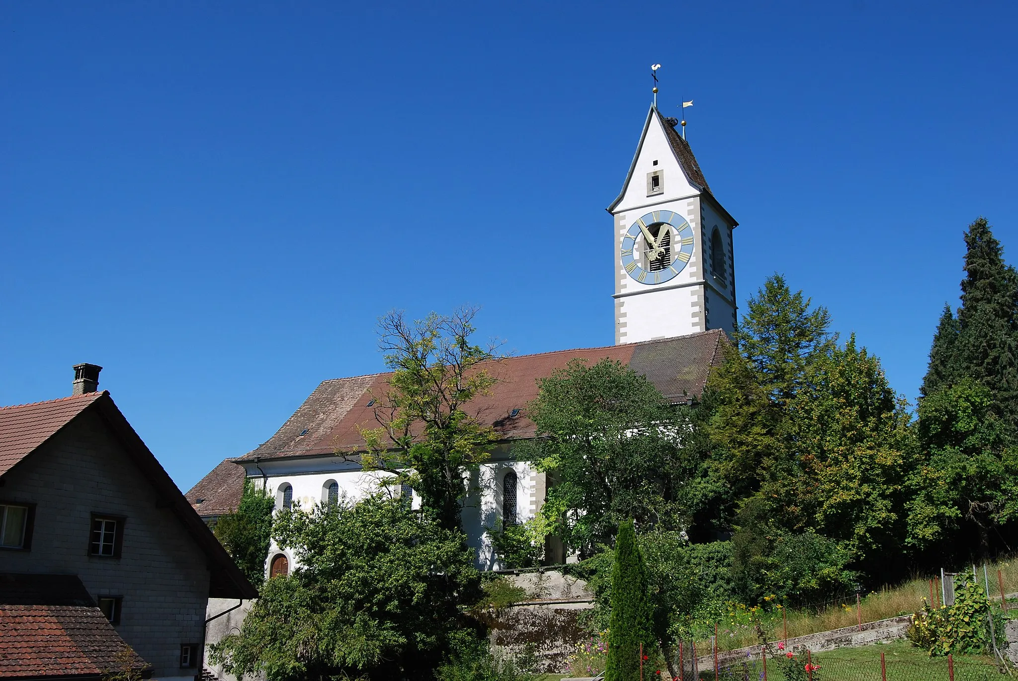 Photo showing: Church of Unterstammheim, canton of Zürich, Switzerland