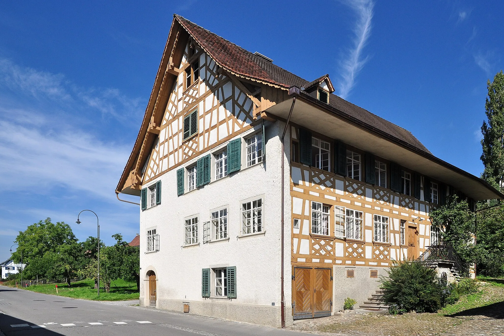 Photo showing: Hof Girsperger, Kellhofstrasse 8, 10 in Unterstammheim (Switzerland)