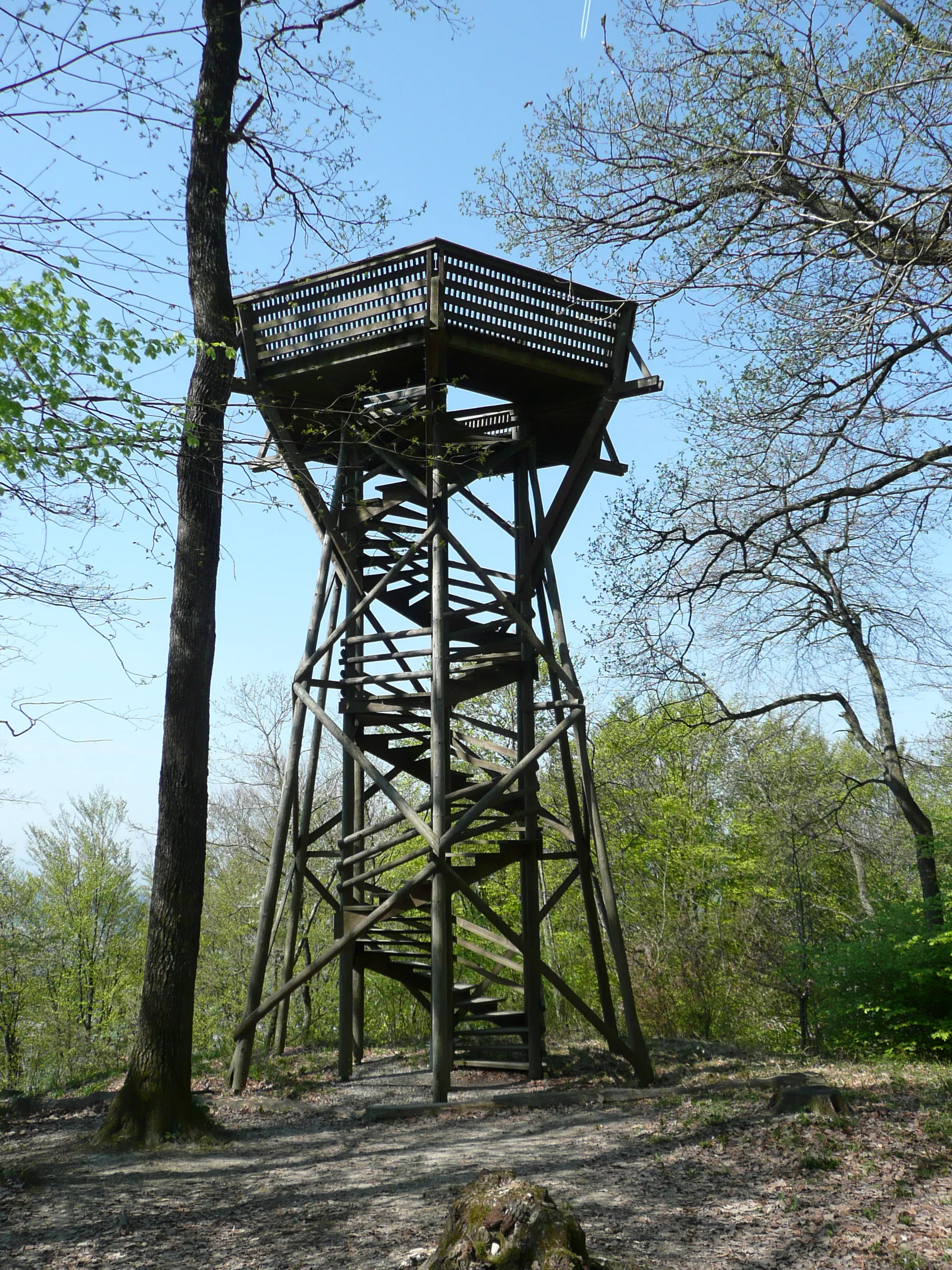 Photo showing: Aussichtsturm "Vorderhütten" auf dem Stammerberg, oberhalb des Stammertals bei Ober- und Unterstammheim im Kanton Zürich.