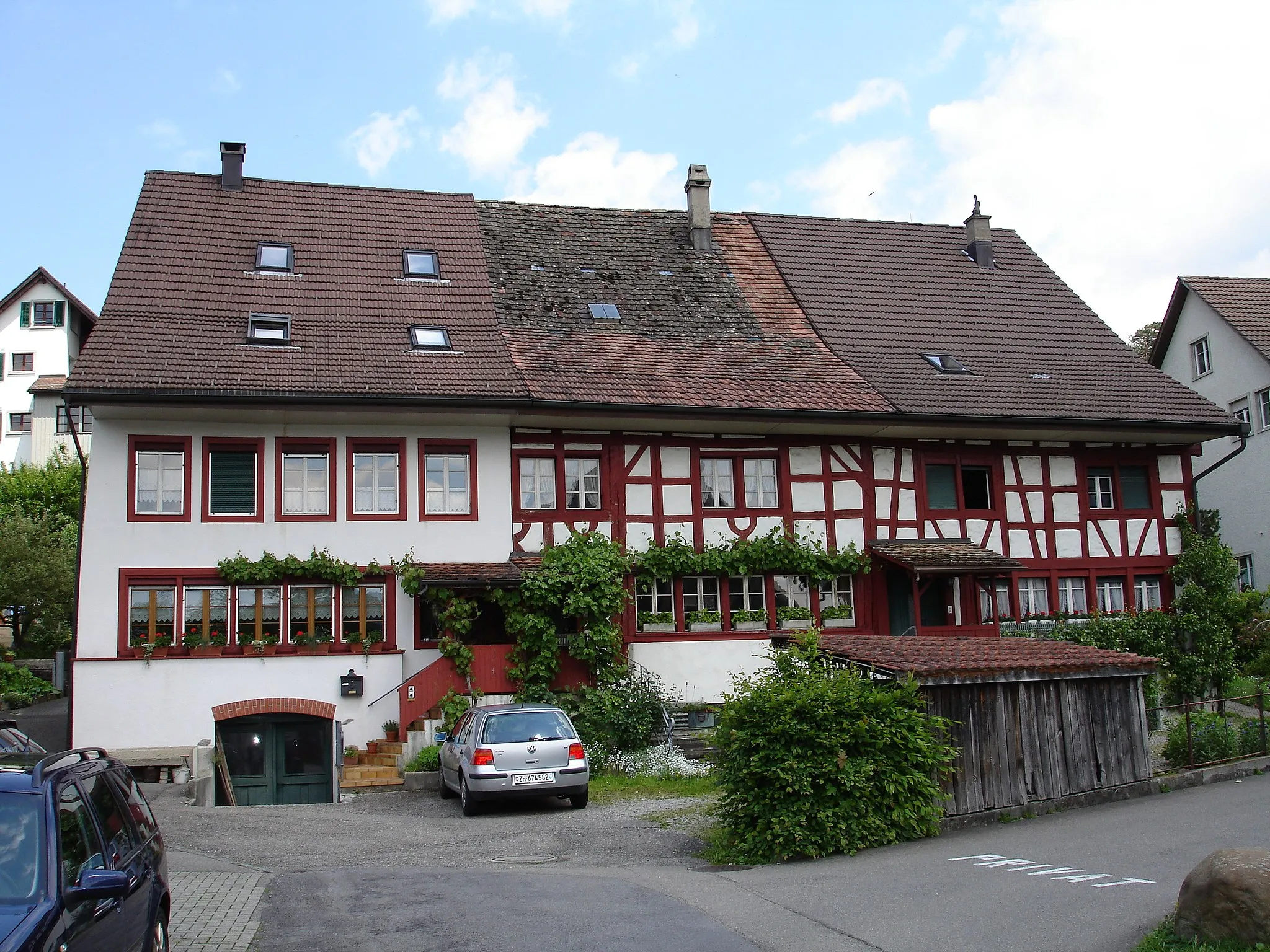 Photo showing: Die ehemalige Taverne zum Löwen. 1731 wurde das Gebäude umgebaut.