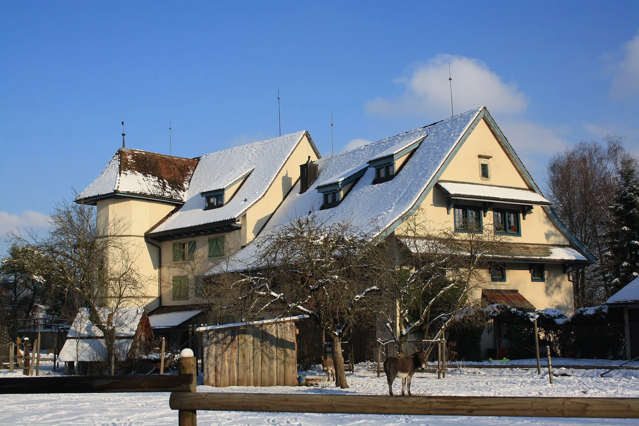 Photo showing: Der Würenloser Weiler Oetlikon