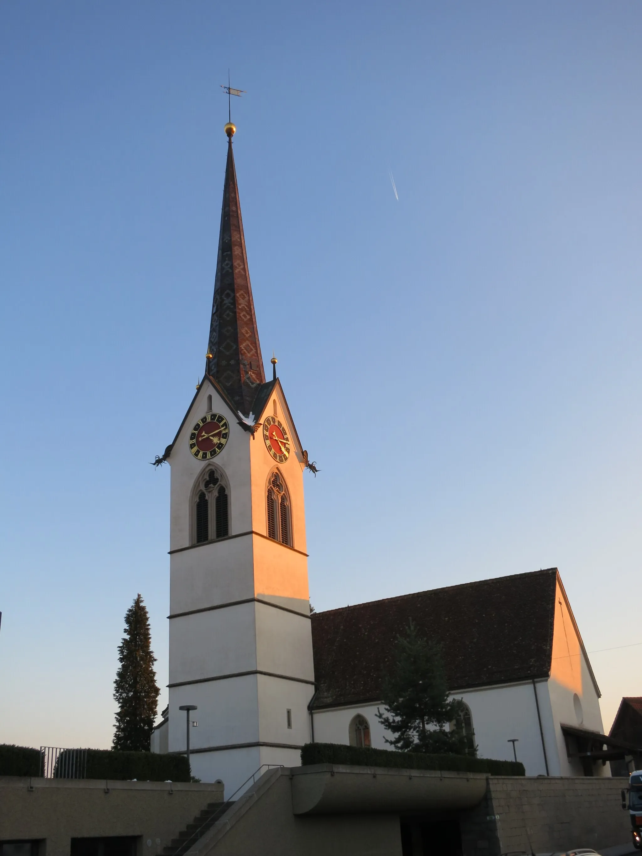 Photo showing: Reformierte Kirche, Mettmenstetten ZH, Schweiz
