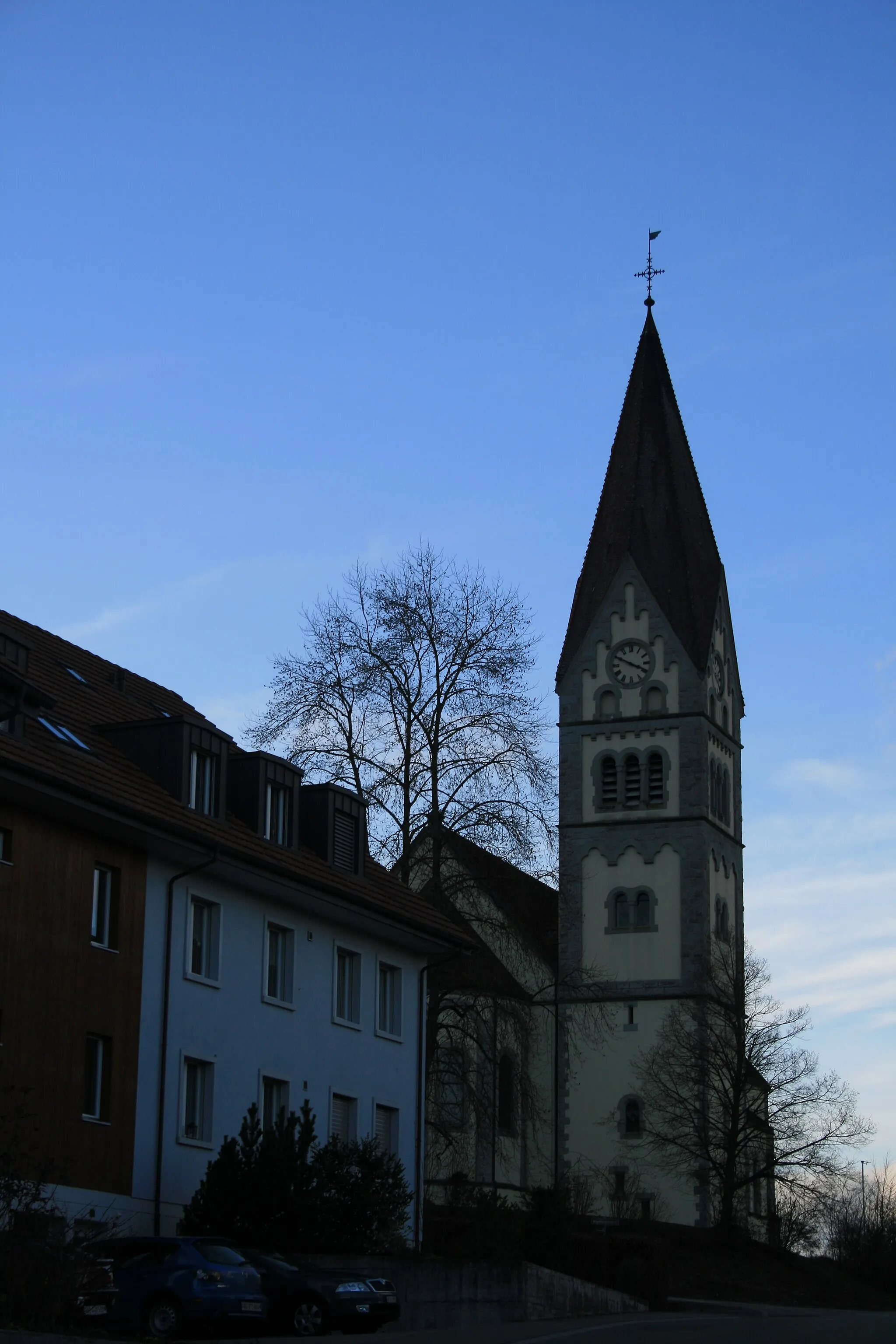 Photo showing: Neue Kirche, Wohlenschwil