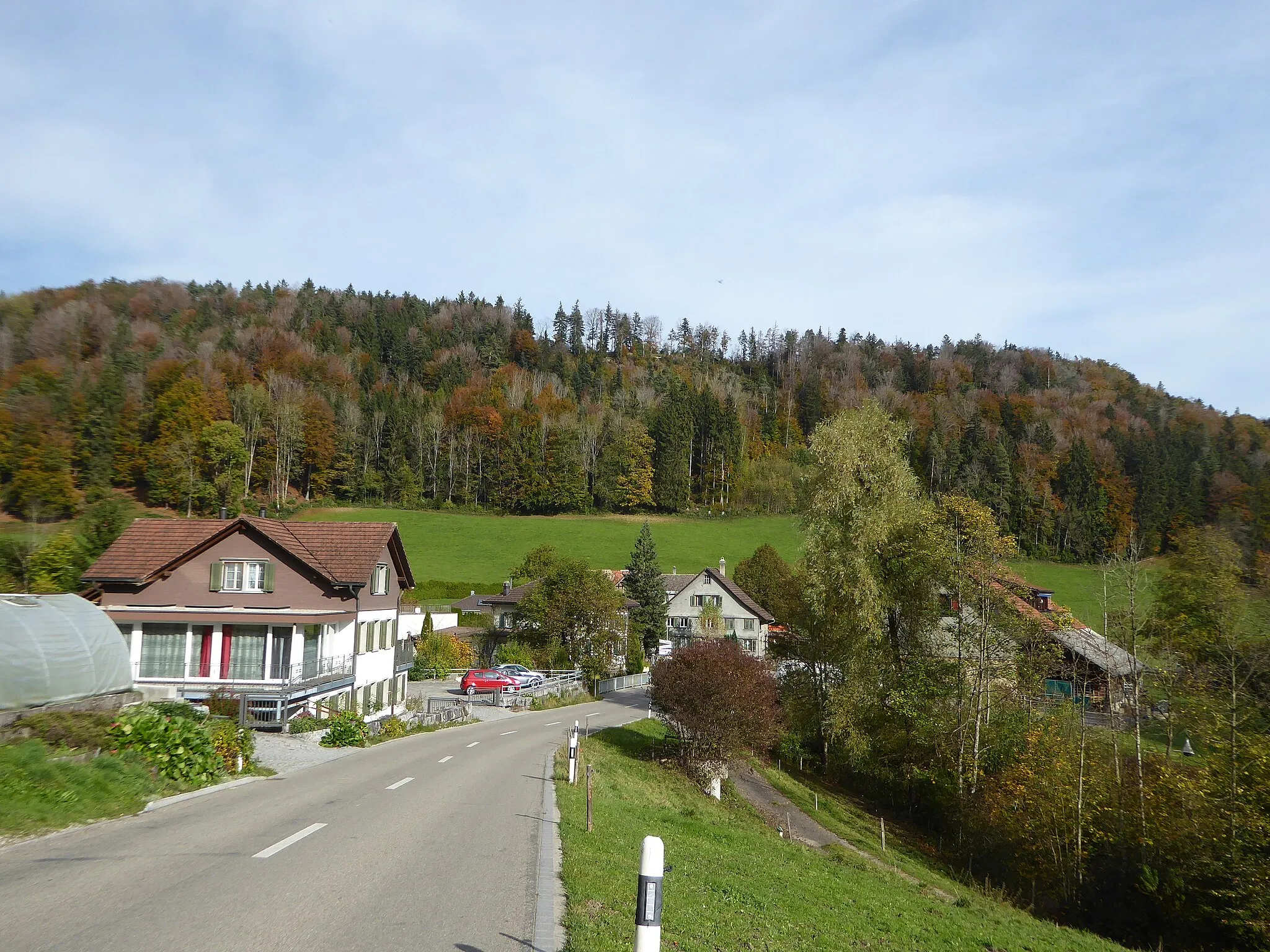 Photo showing: Hatterswil in der früheren Gemeinde Tannegg im Hinterthurgau