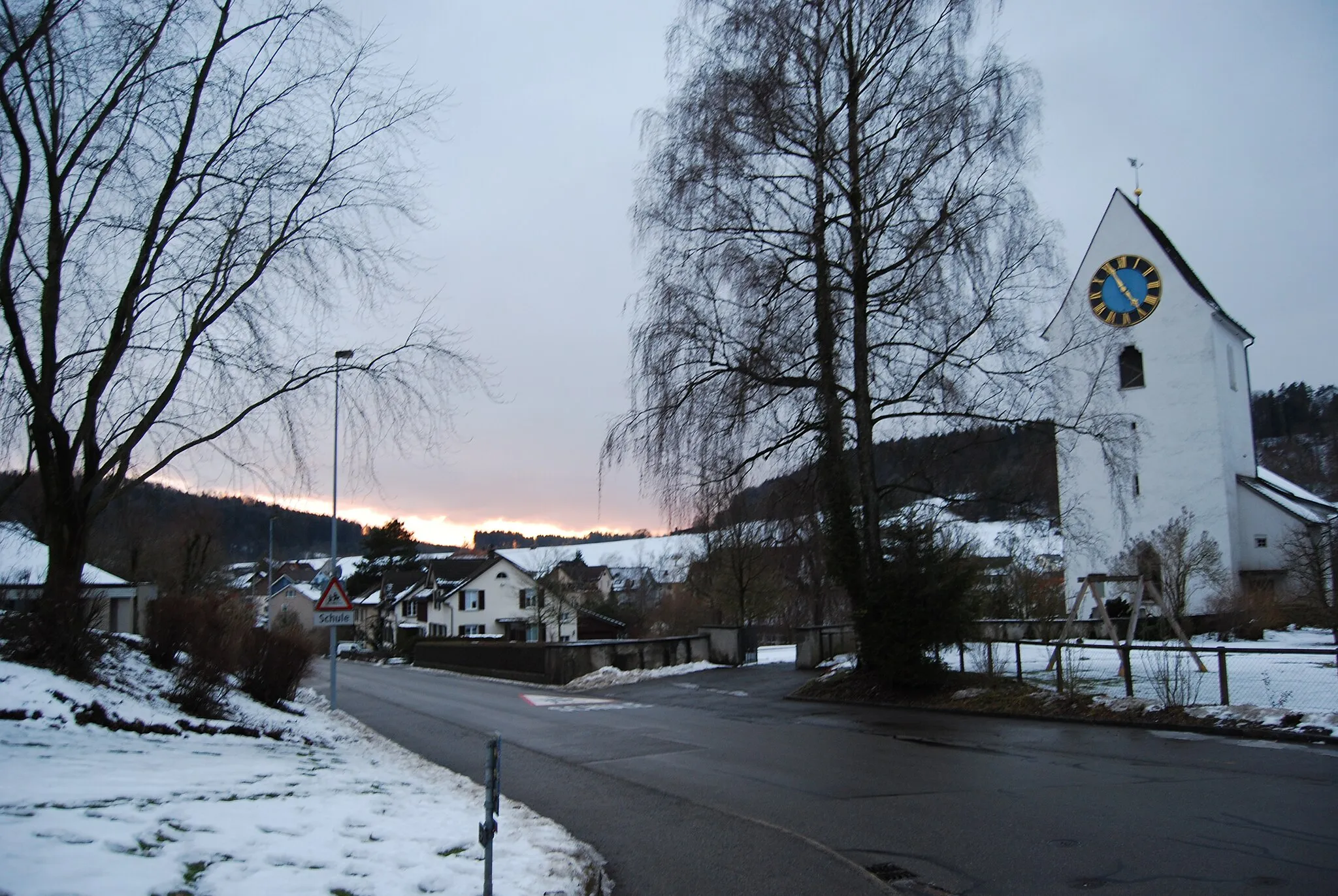 Photo showing: Church of Weisslingen, canton of Zürich, Switzerland