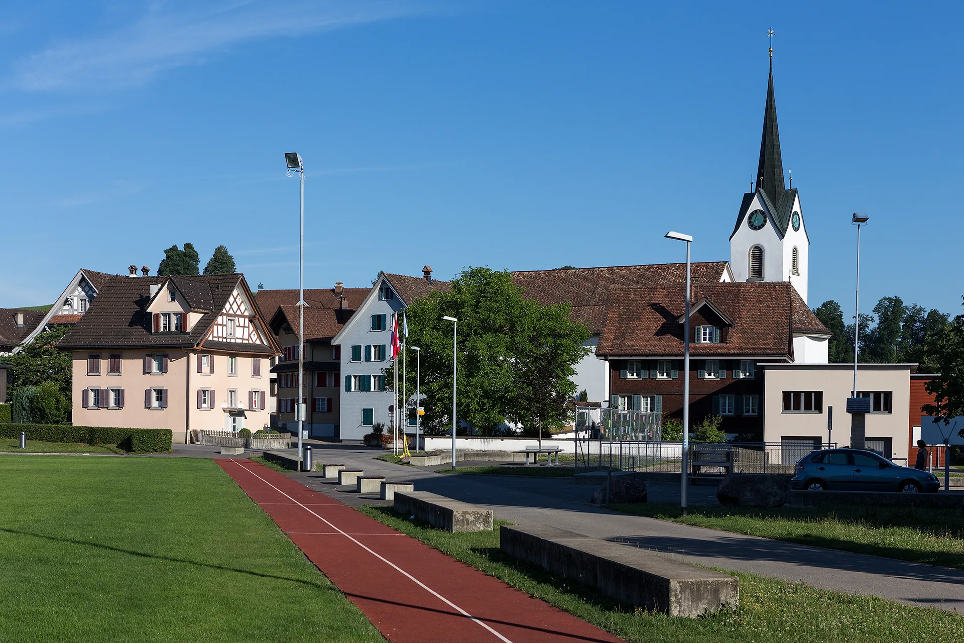 Photo showing: Dorfkern von Neuheim (ZG)