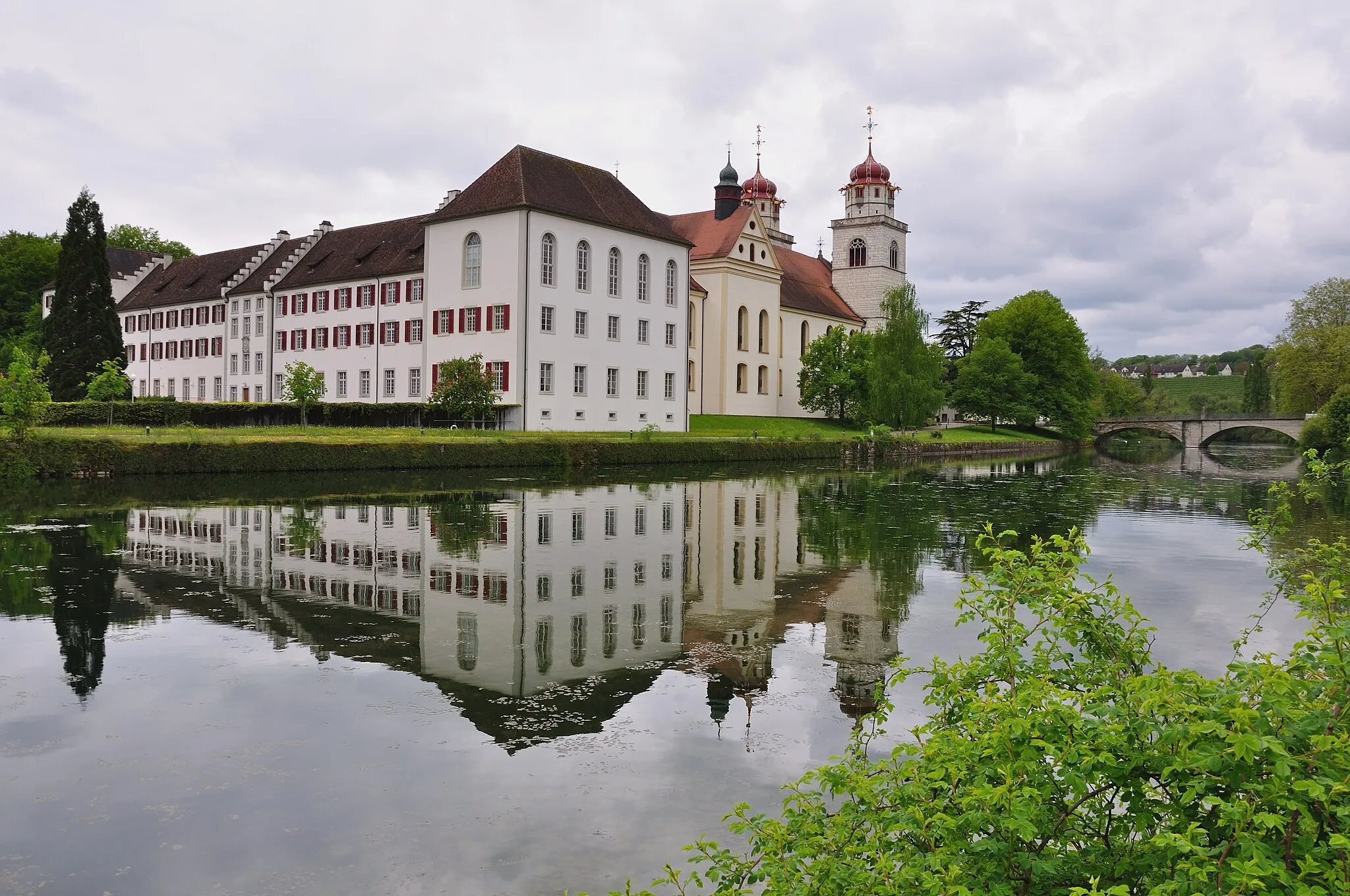 Photo showing: Switzerland, Canton of Zürich,

Rheinau Abbey