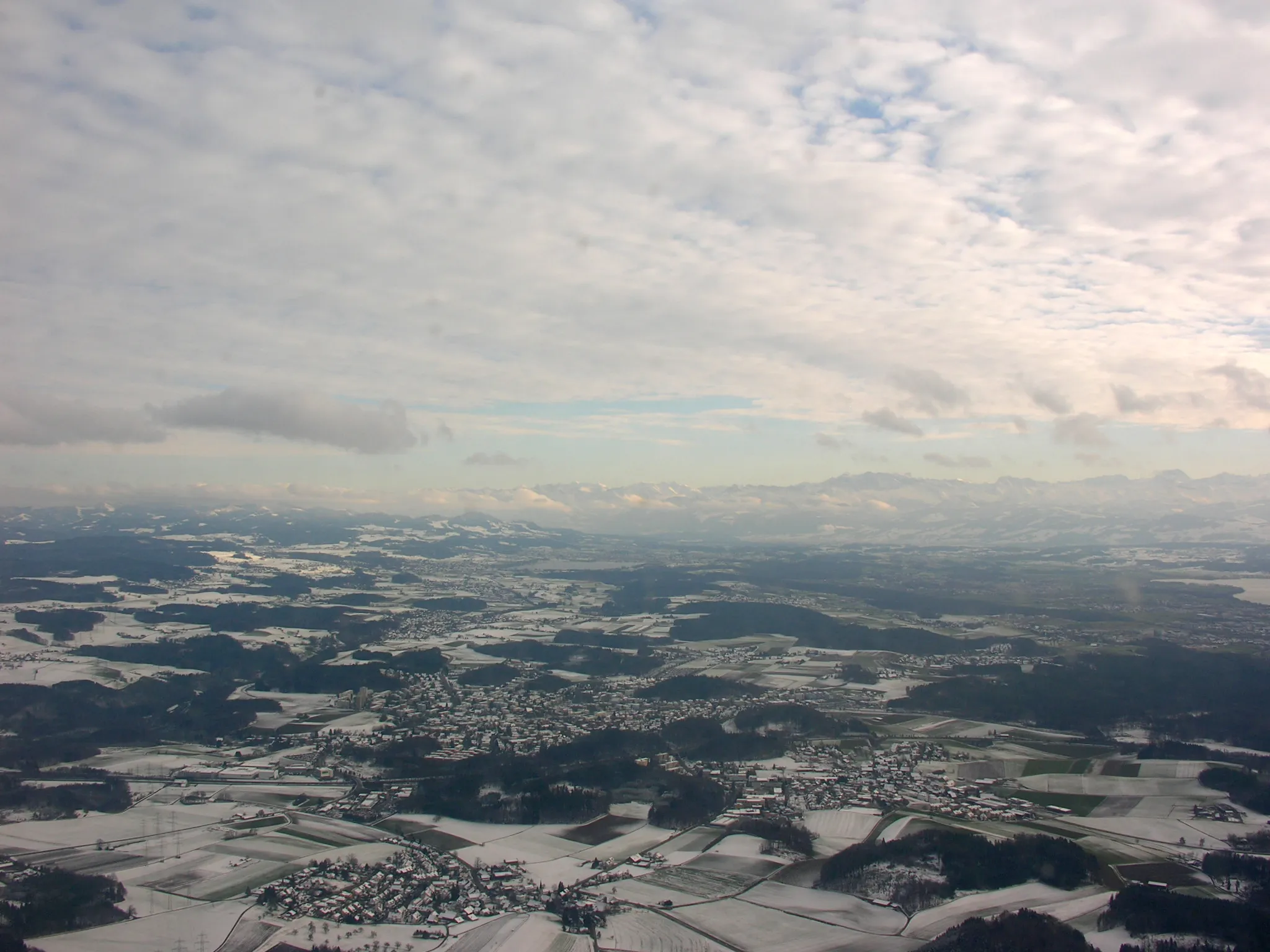 Photo showing: Aerial View overhead Birchwil