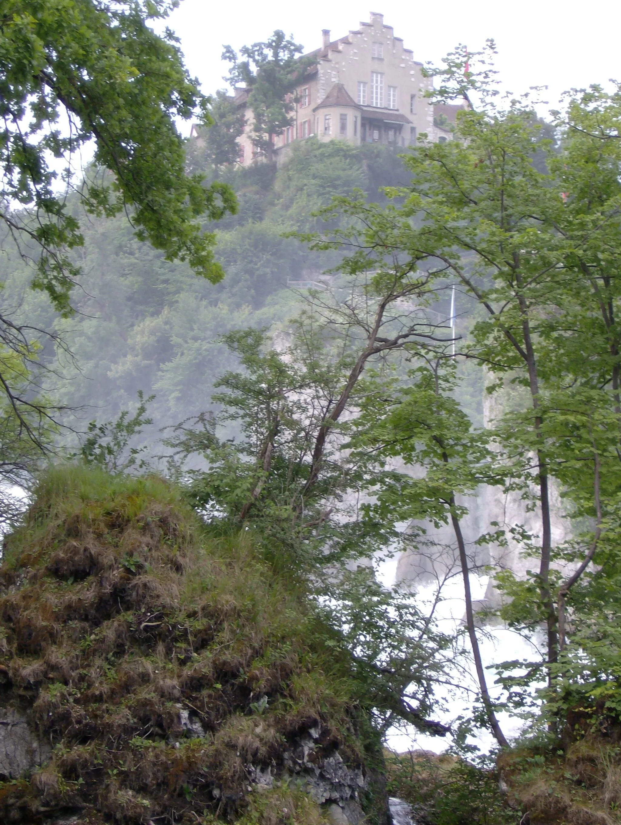 Photo showing: Castle Laufen at the Rhine Falls