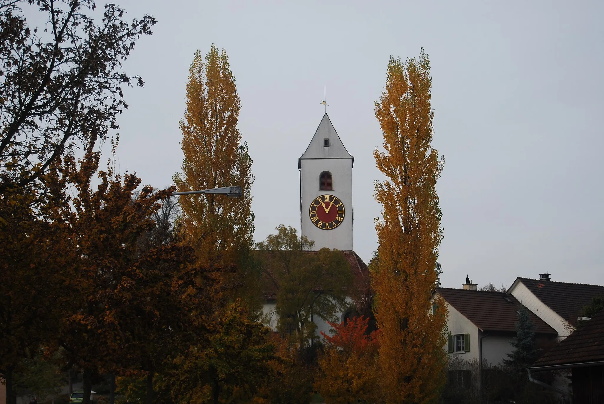 Photo showing: Church of Hettlingen, canton of Zürich, Switzerland