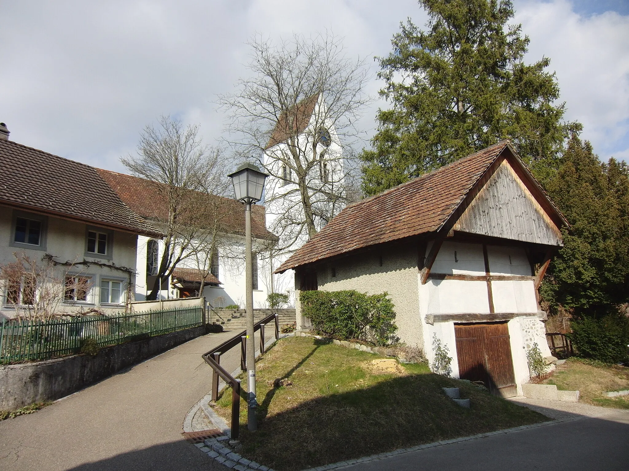 Photo showing: Reformierte Kirche Elsau