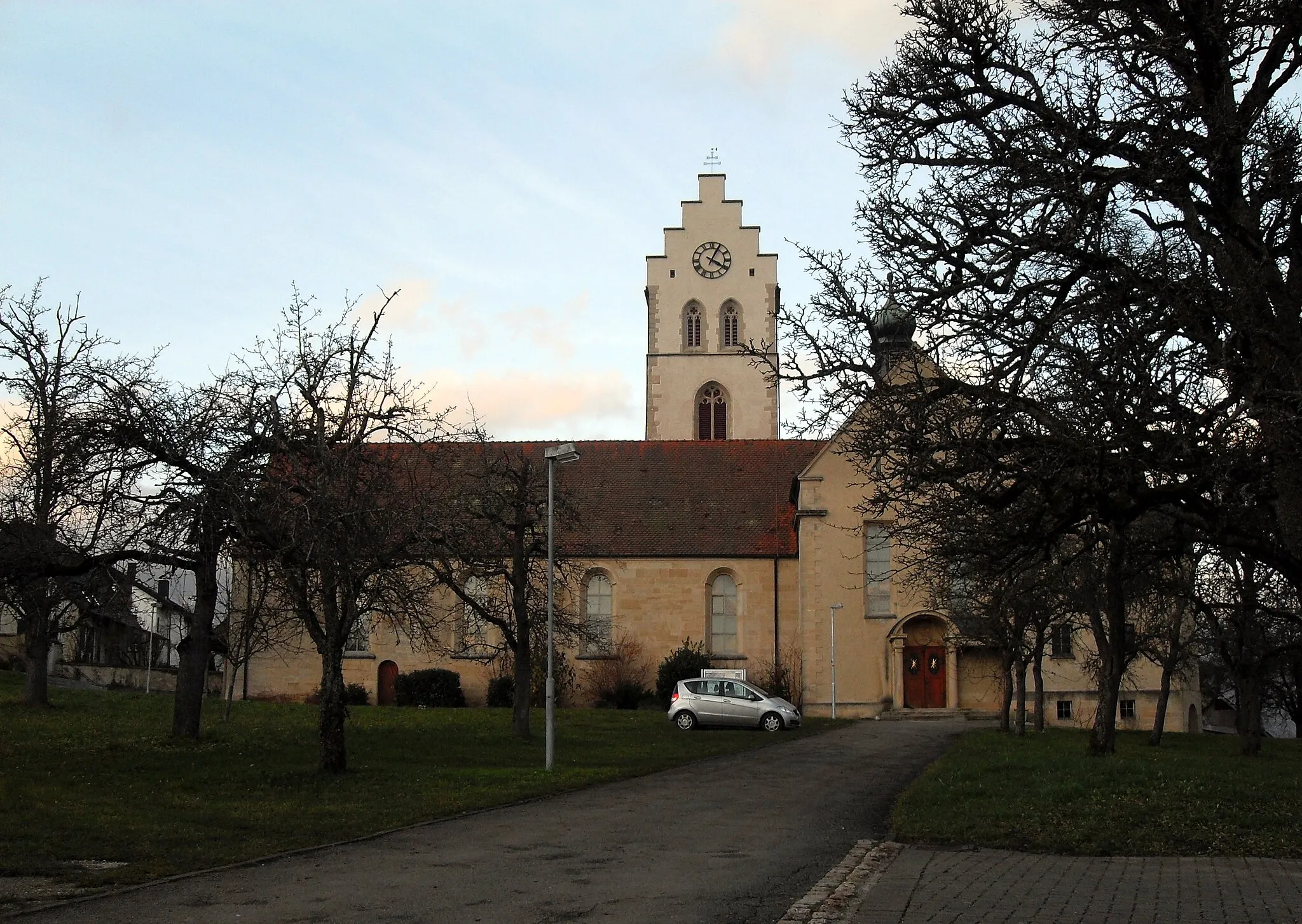Photo showing: Pfarrkirche St. Laurentius in Tengen, Deutschland