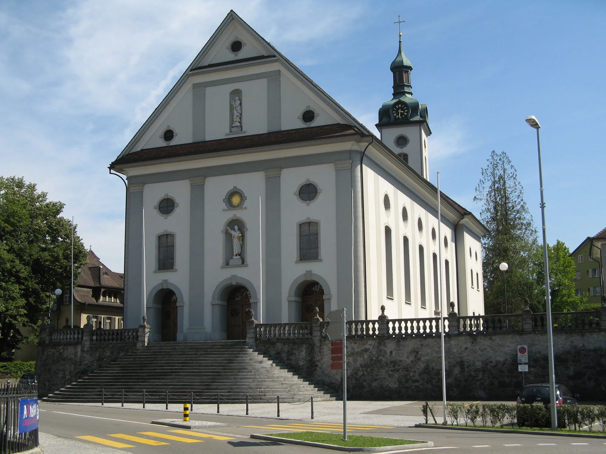 Photo showing: Pfarrkirche St. Leonhard Wohlen