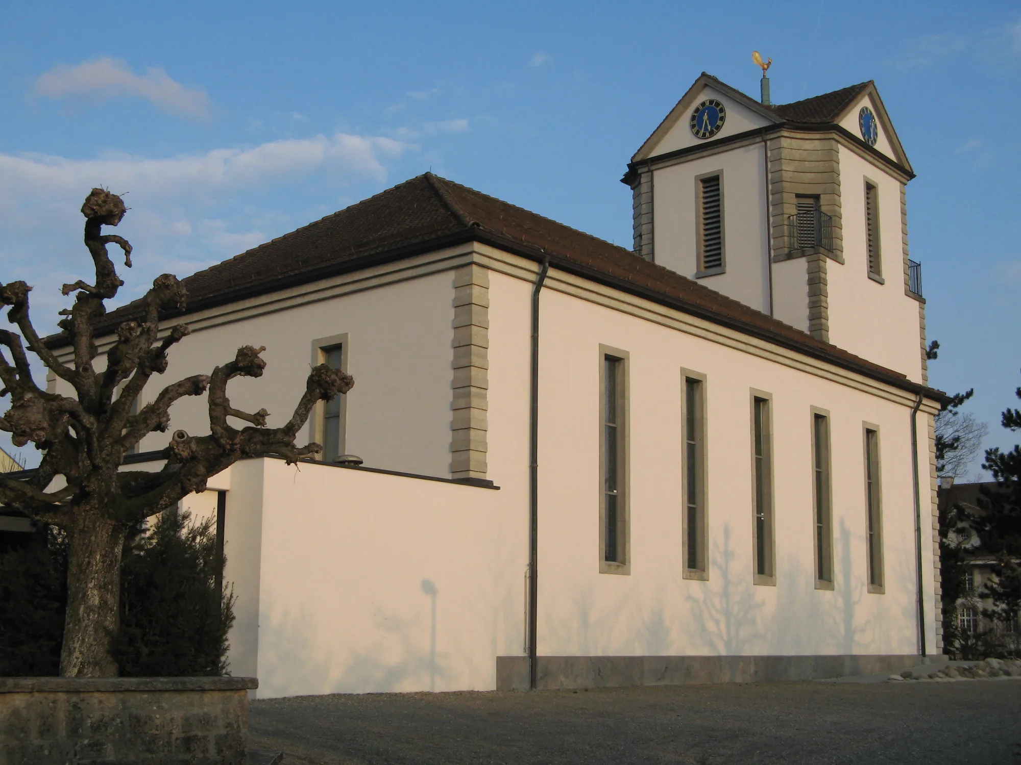 Photo showing: Reformierte Kirche Wohlen