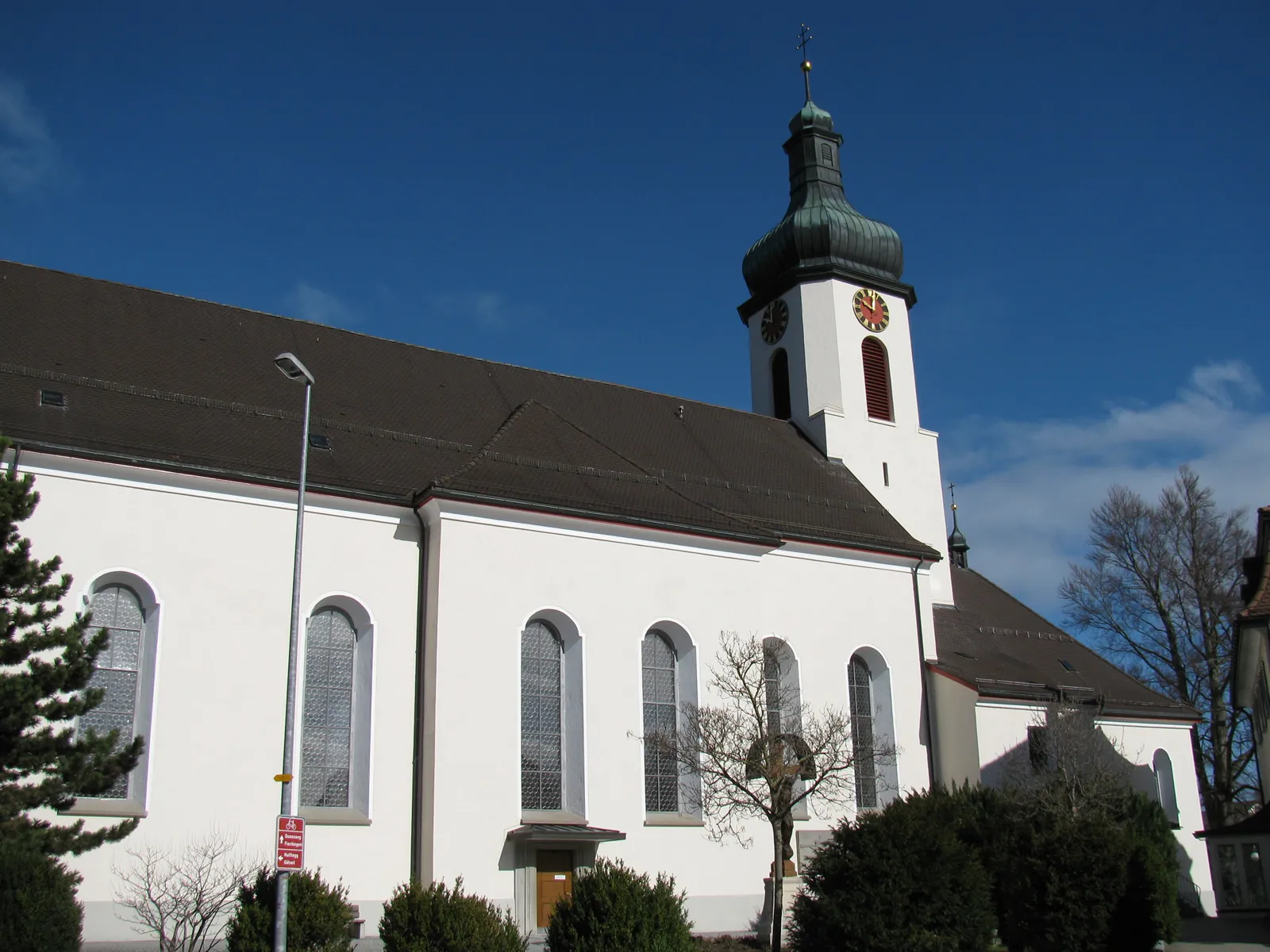Photo showing: Heiligkreuzkirche in Kirchberg SG, Schweiz