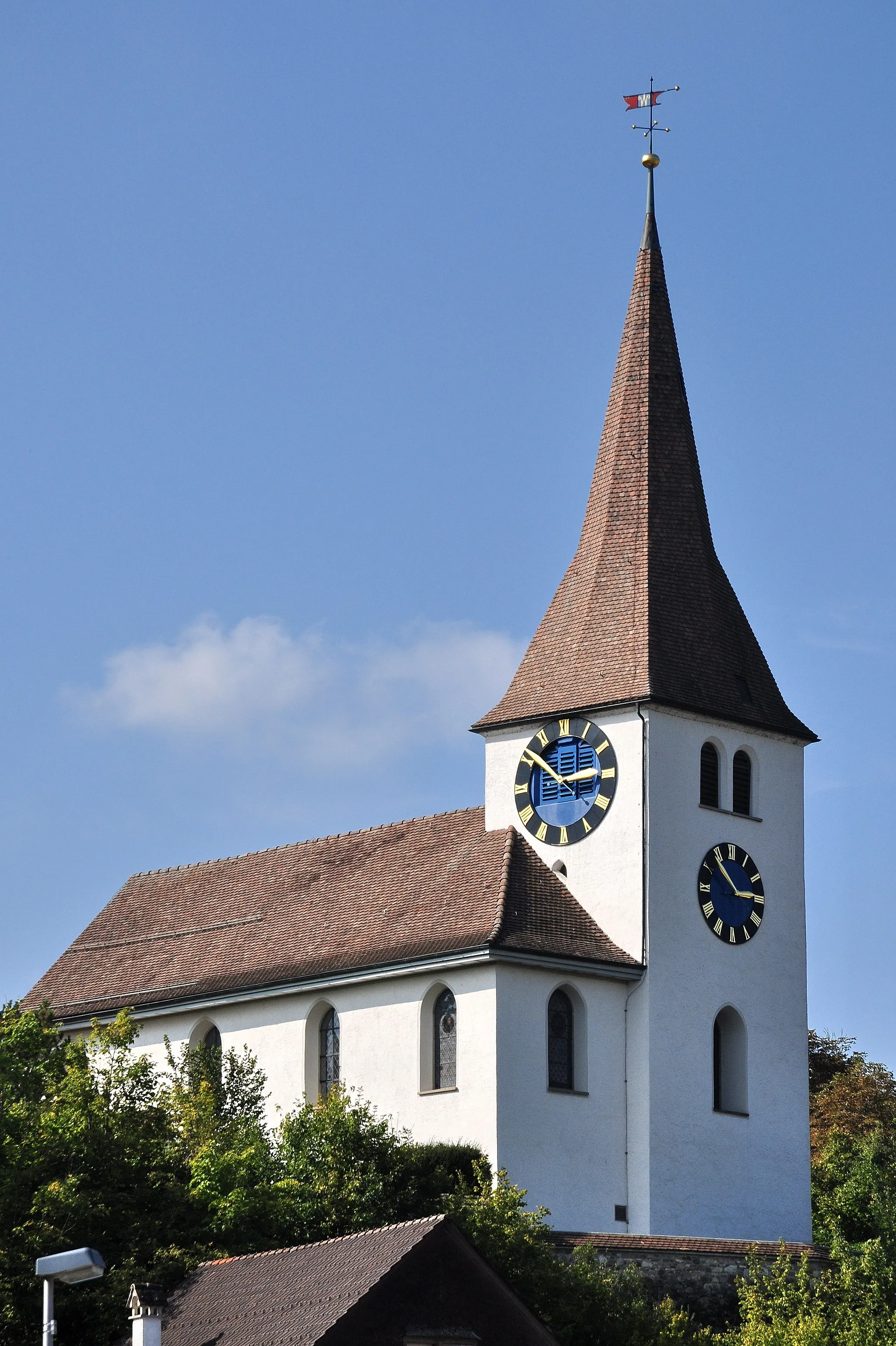 Photo showing: Reformierte Kirche in Wila (Switzerland)