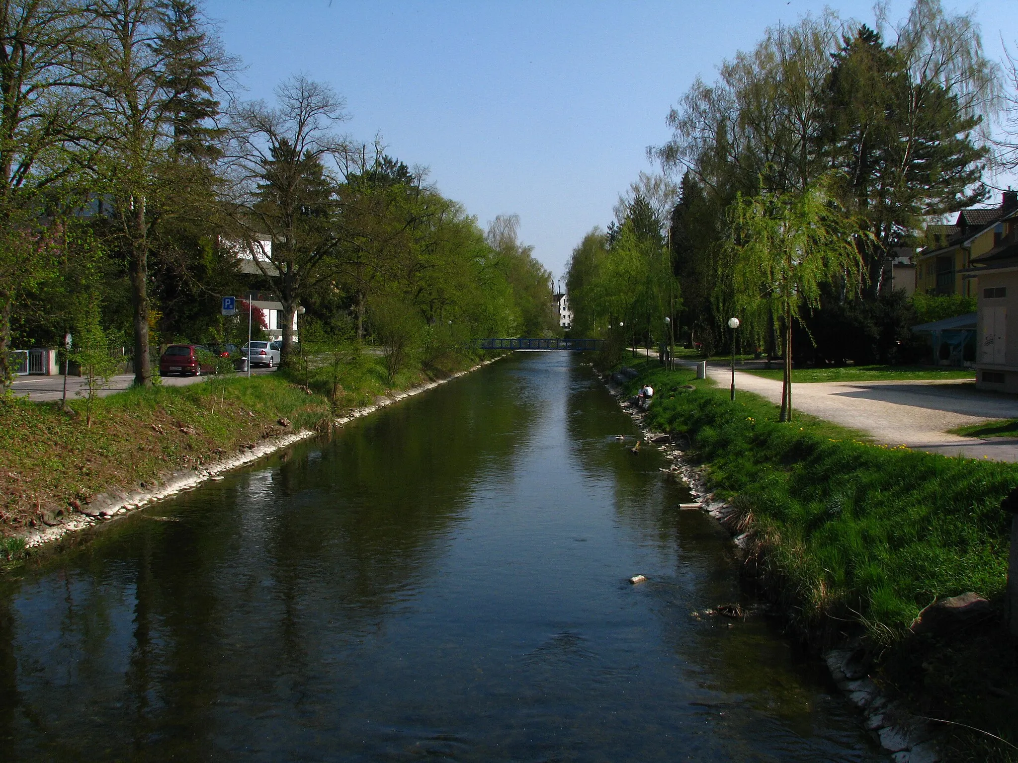 Photo showing: On the banks of the Glatt river in Dübendorf (Switzerland)